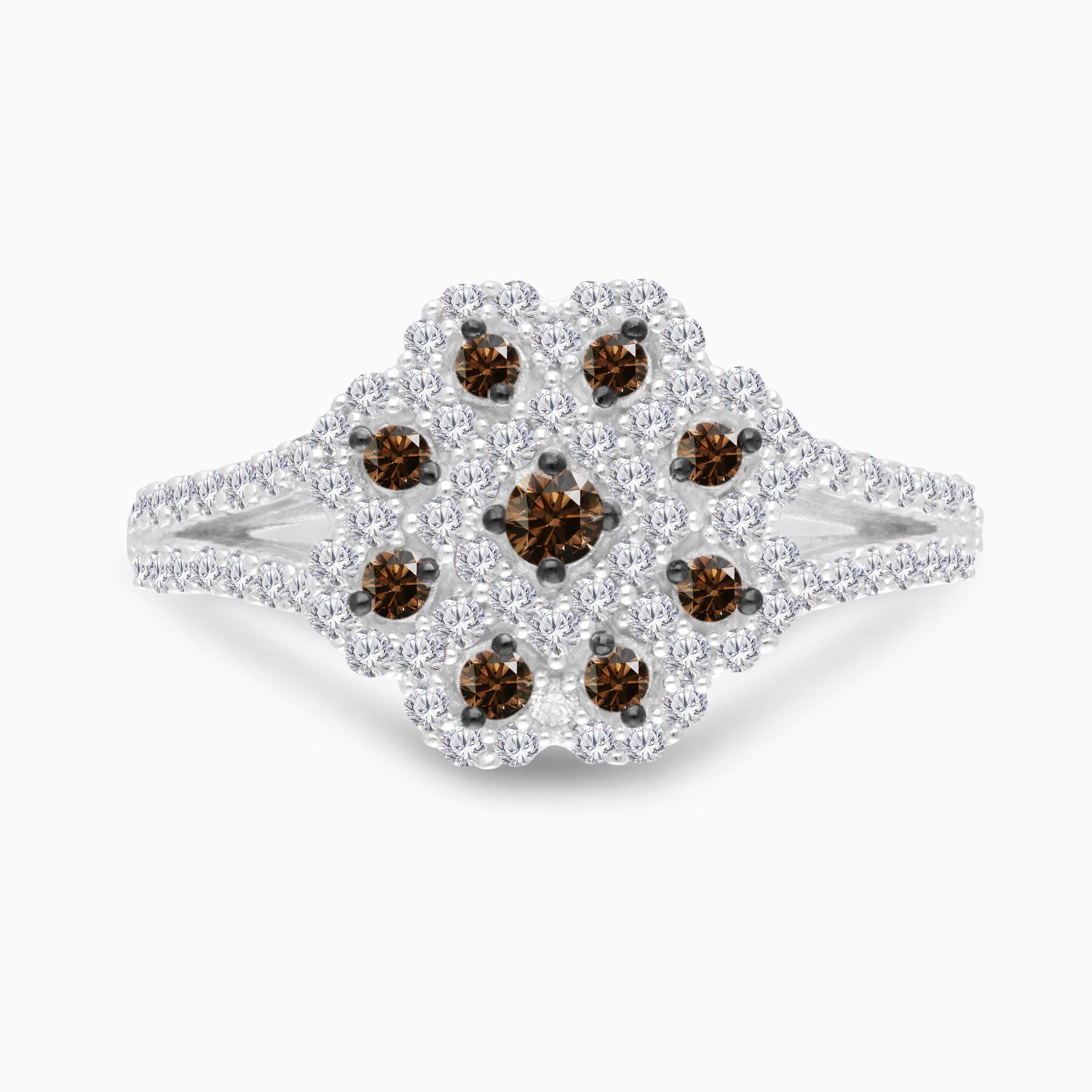 Coco Diamond Floral Ring
