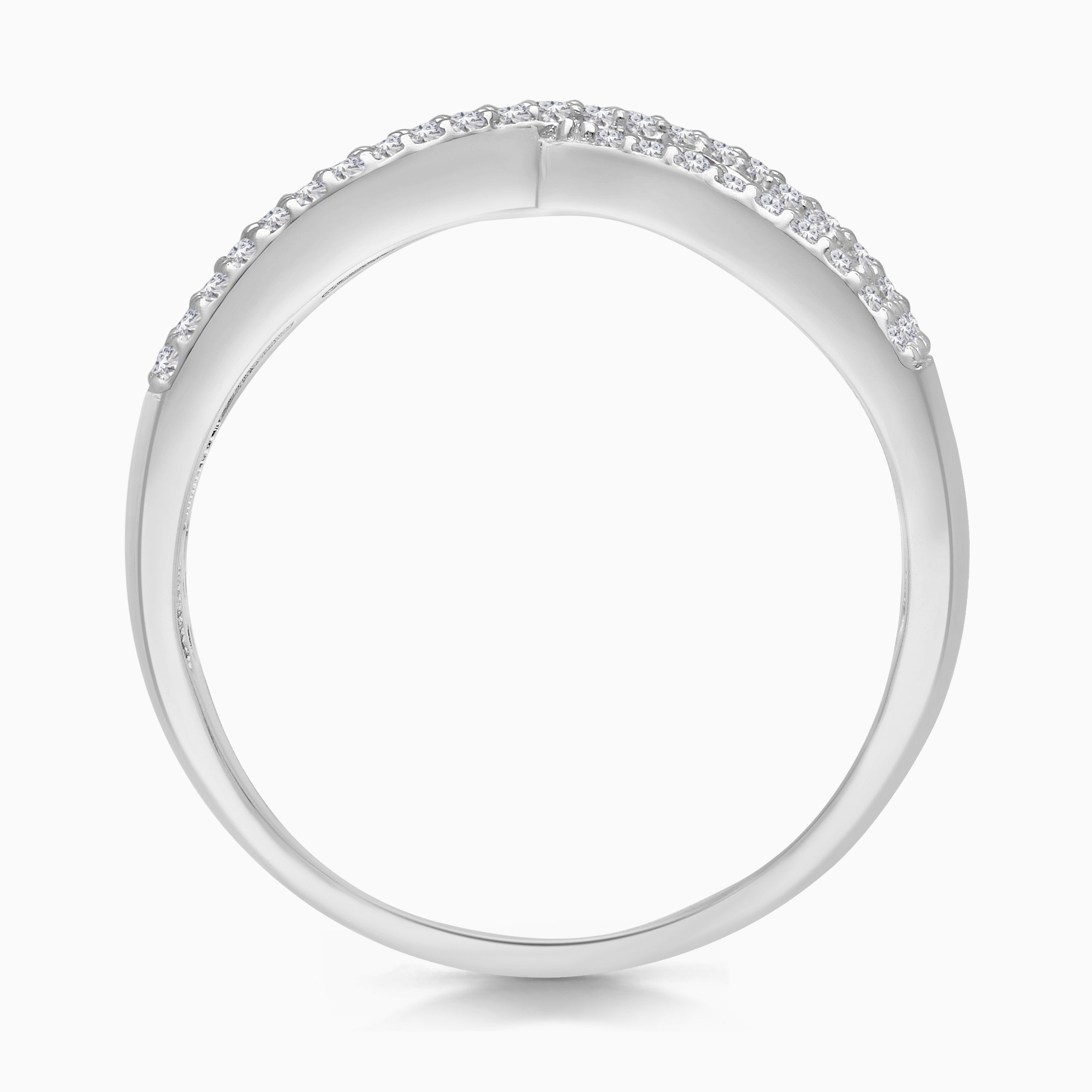 Princess Diamond X Ring