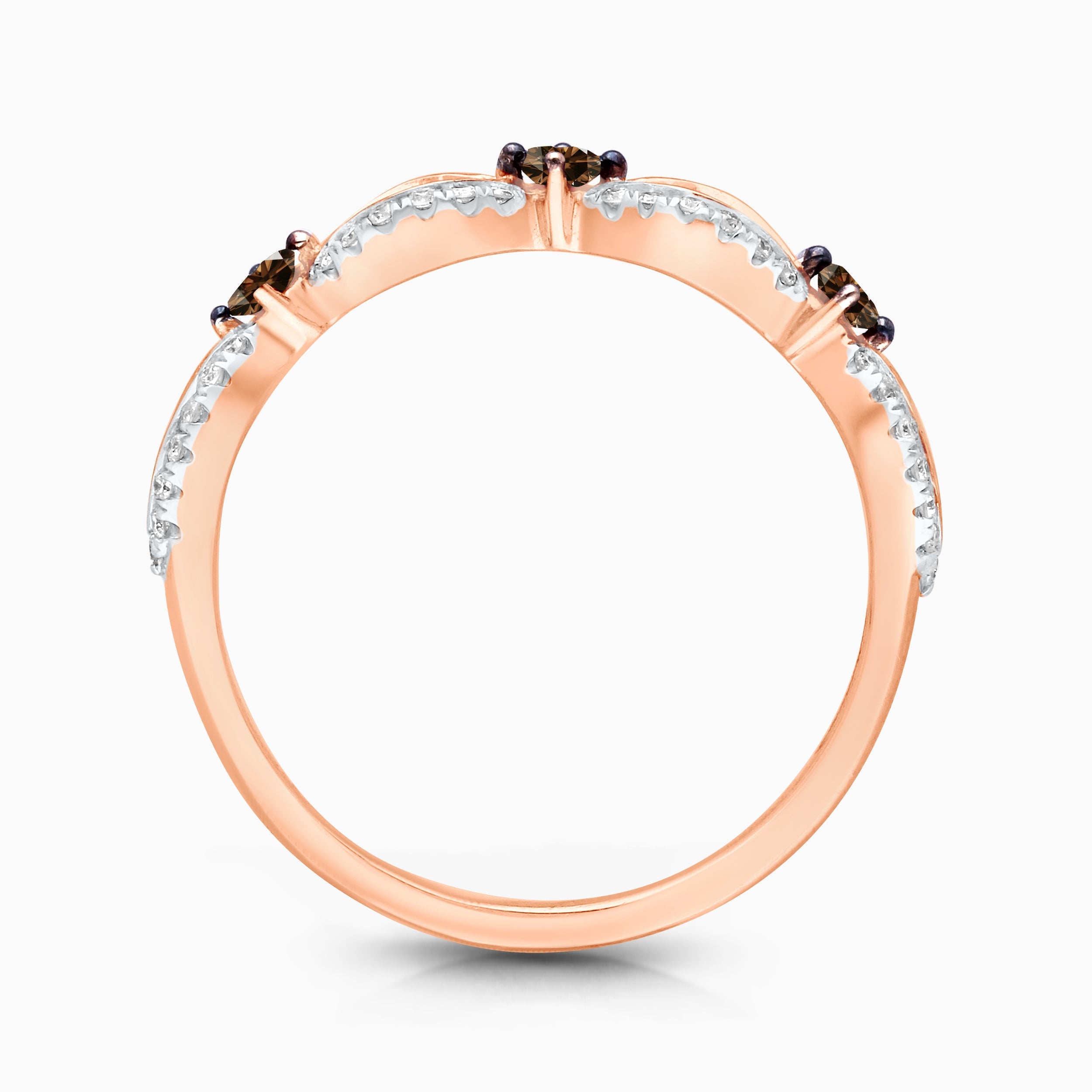 Coco & White Diamond Band