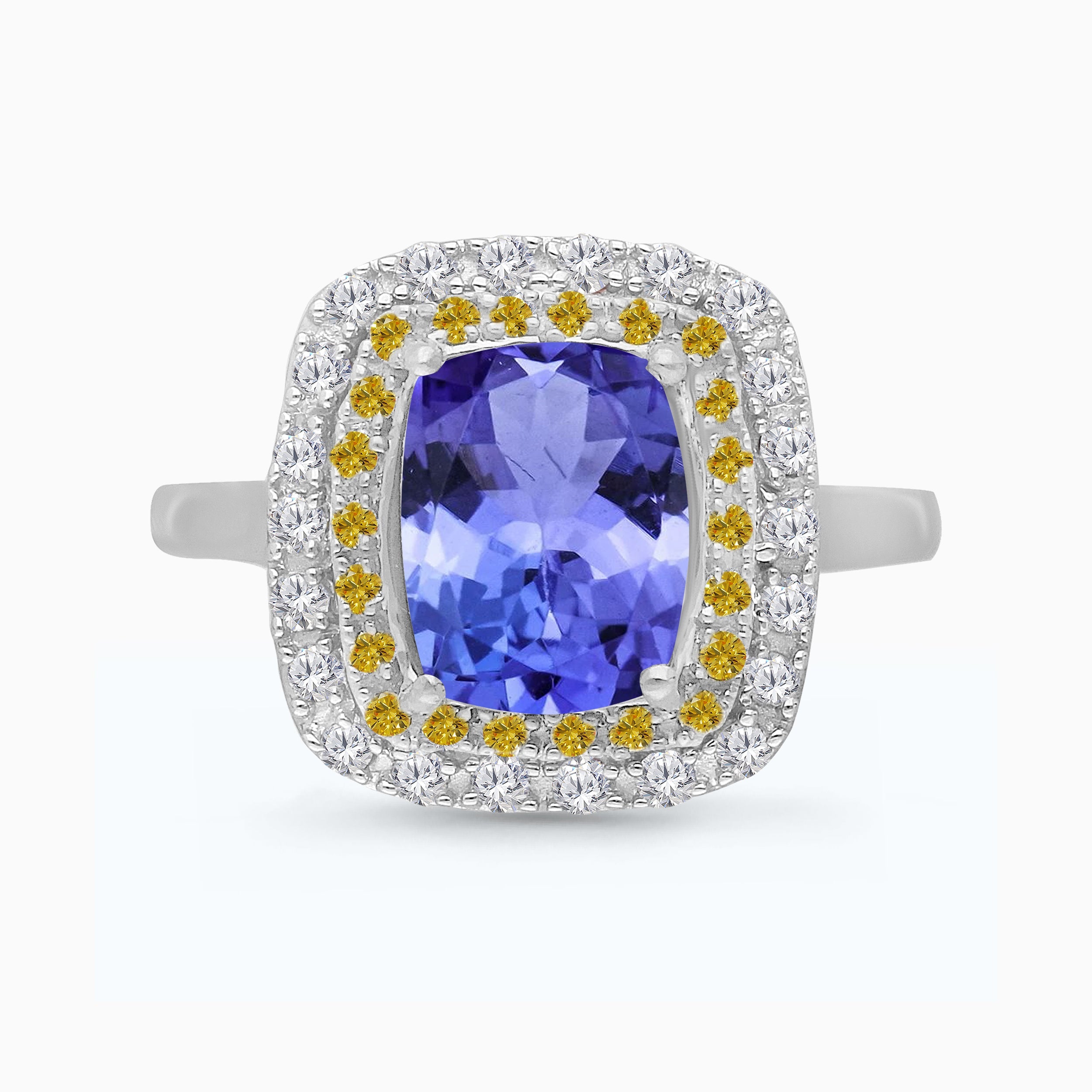 Renaissance Dual Halo Ring
