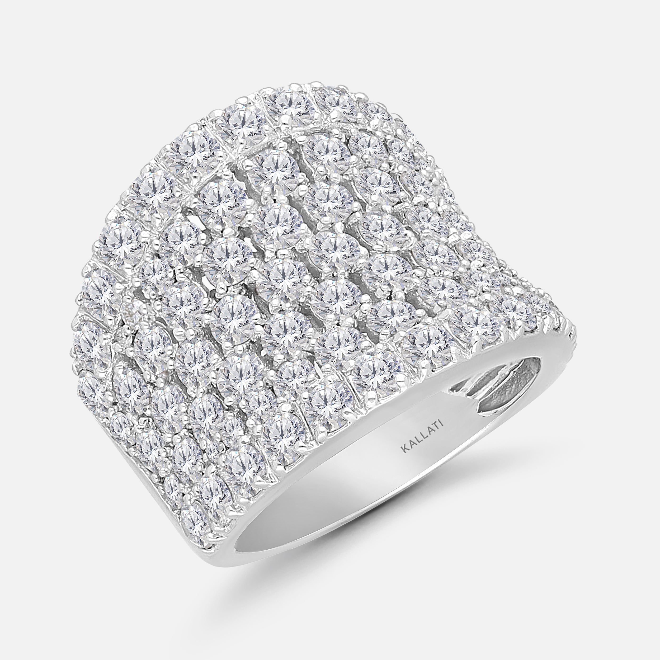 5ct Celebrity Diamond Band White Diamond