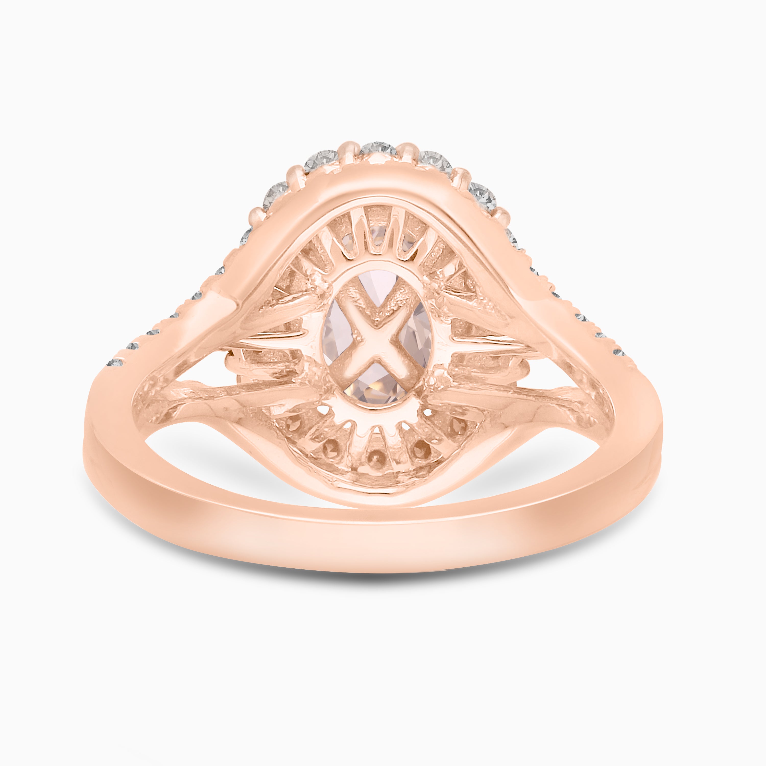 Primrose Morganite & Pink Sapphire Ring