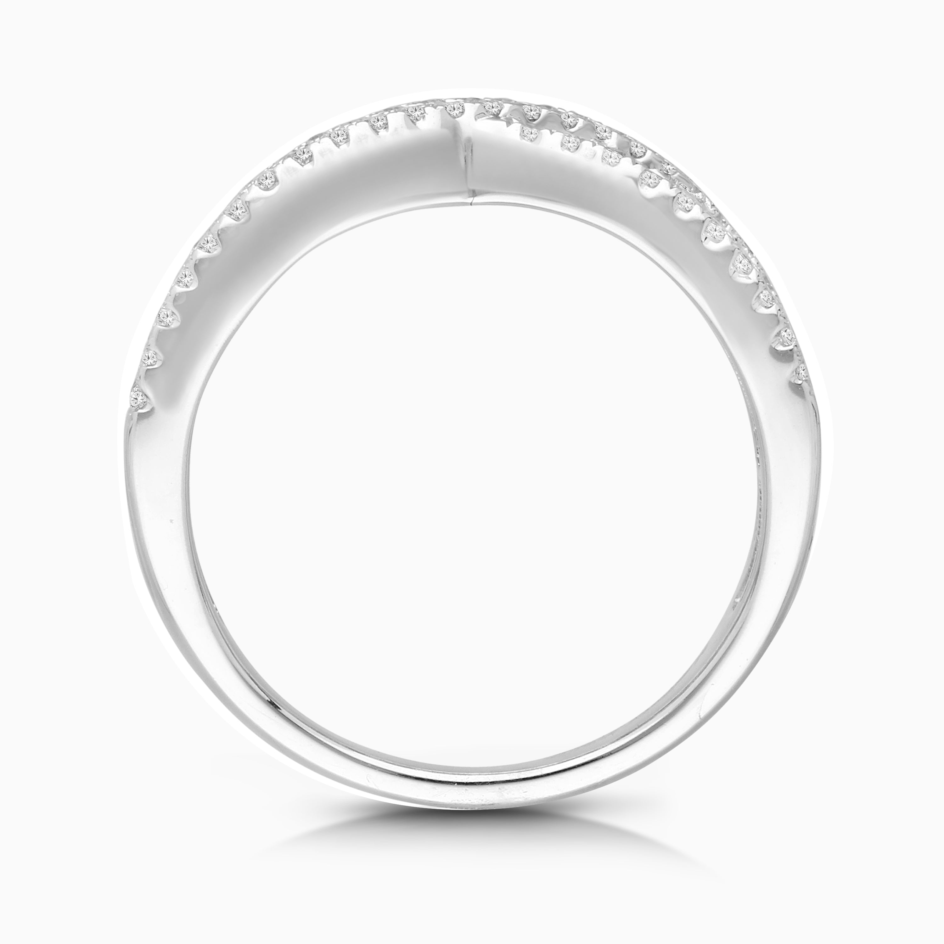 Crossover Sapphire & Diamond Band