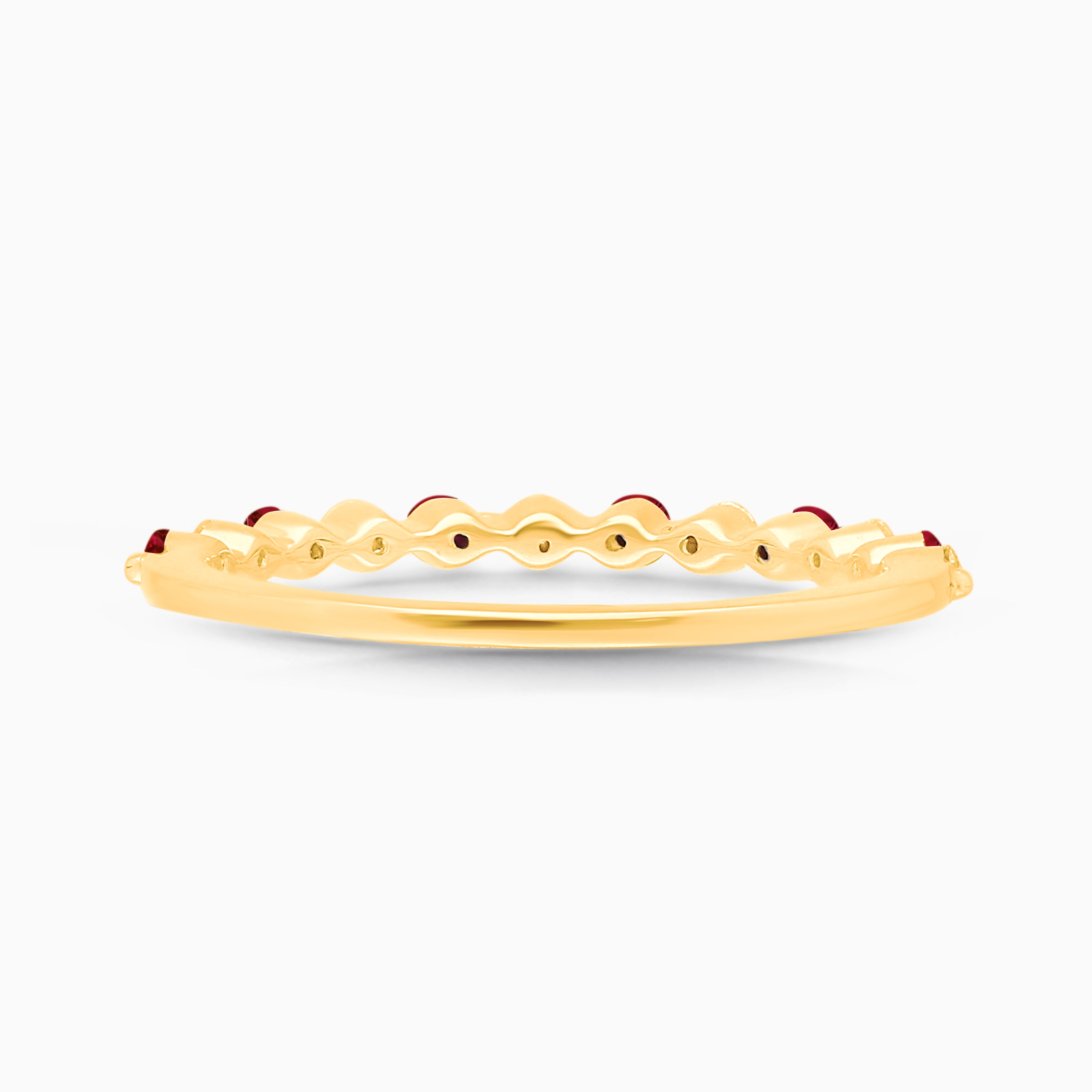 Ruby & Diamond Stacking Band