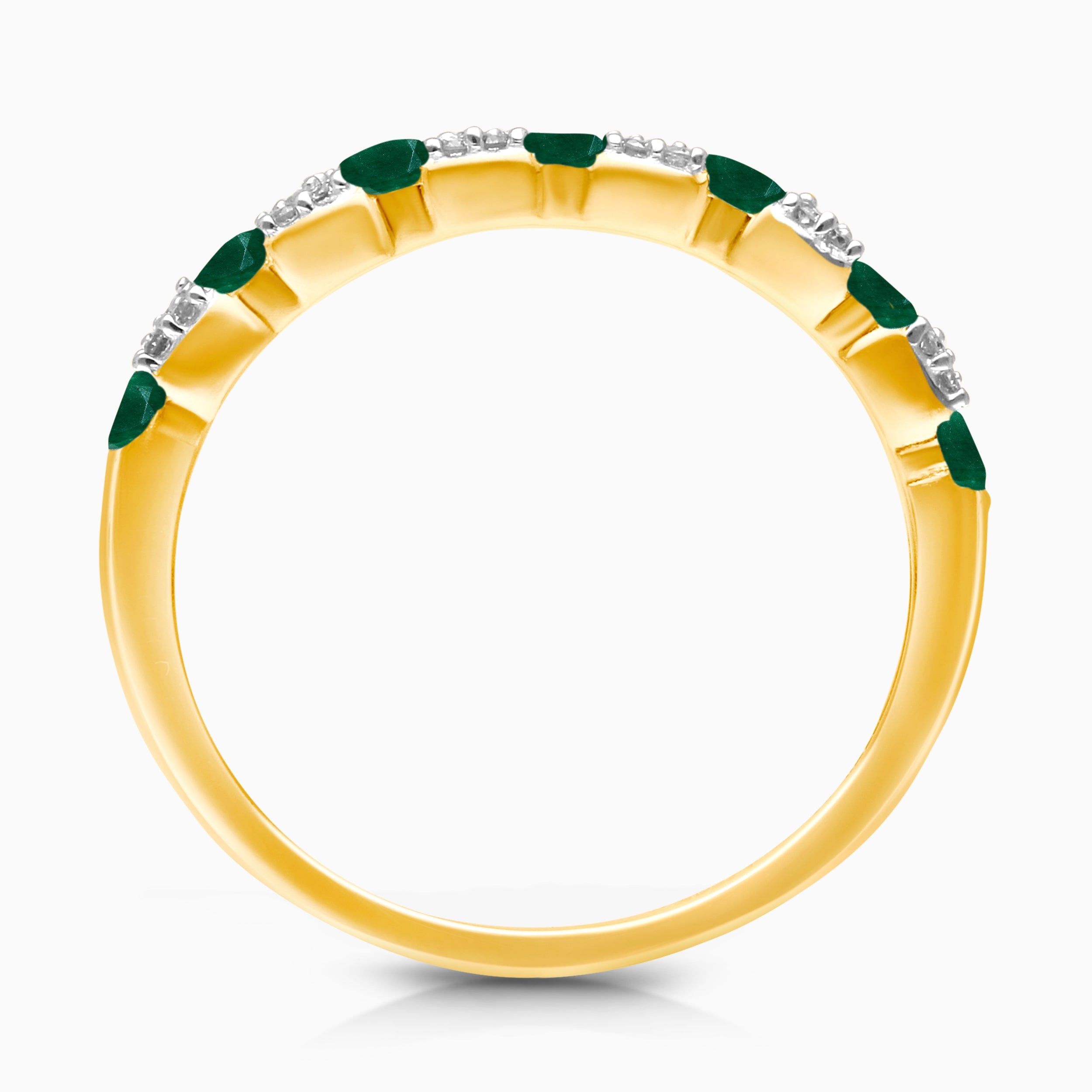 Emerald and Diamond Band
