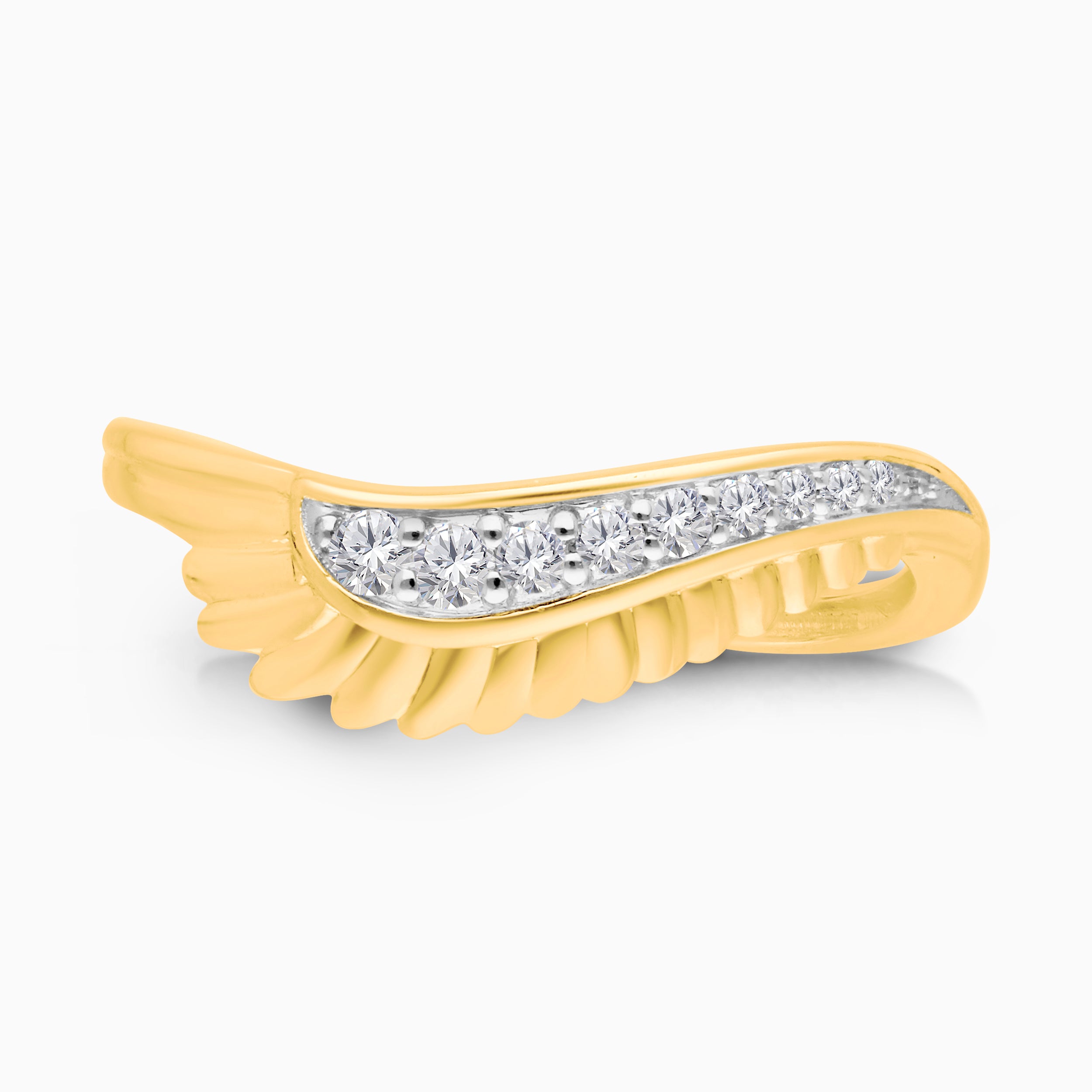 Pave Diamond Griffiness Wing Ring
