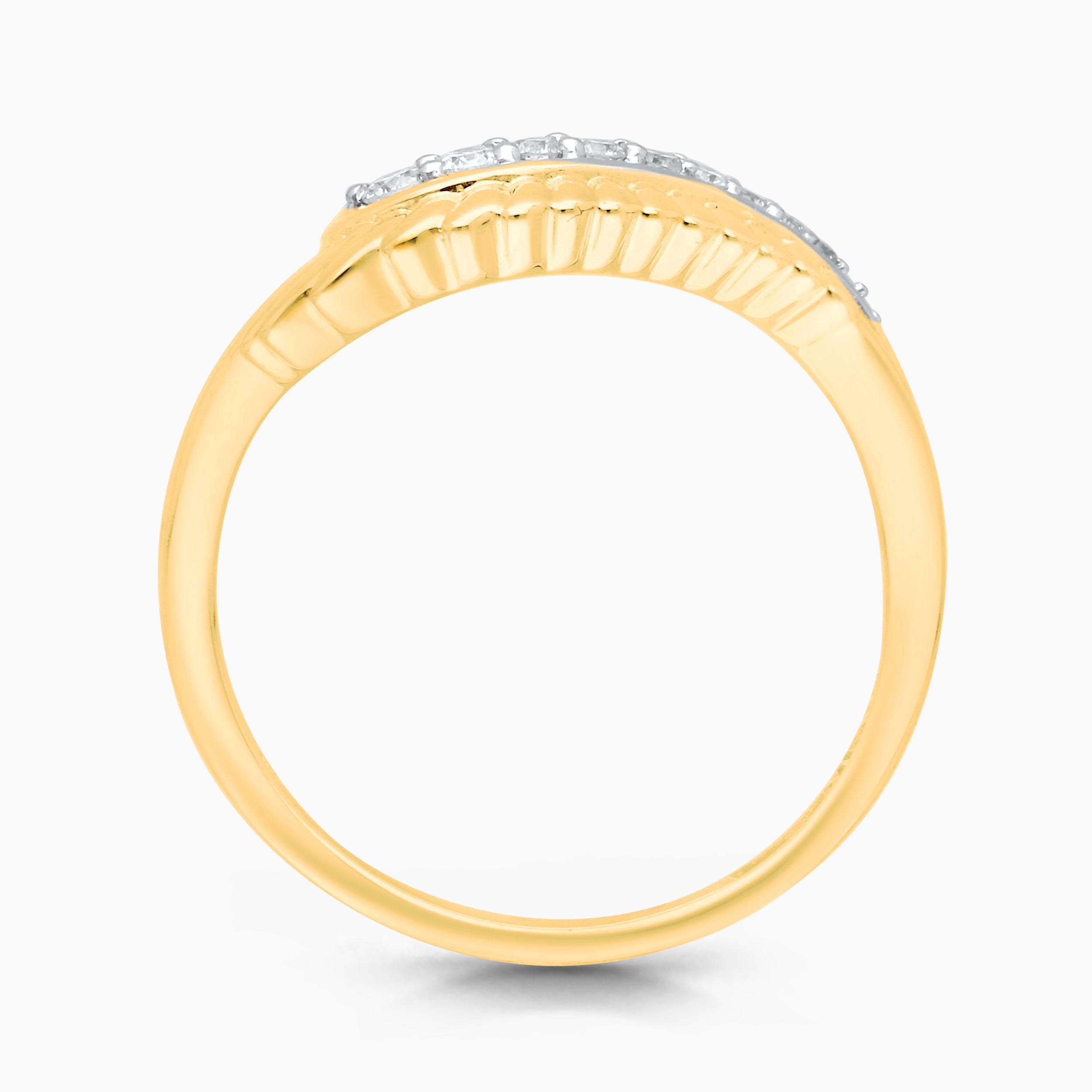 Pave Diamond Griffiness Wing Ring
