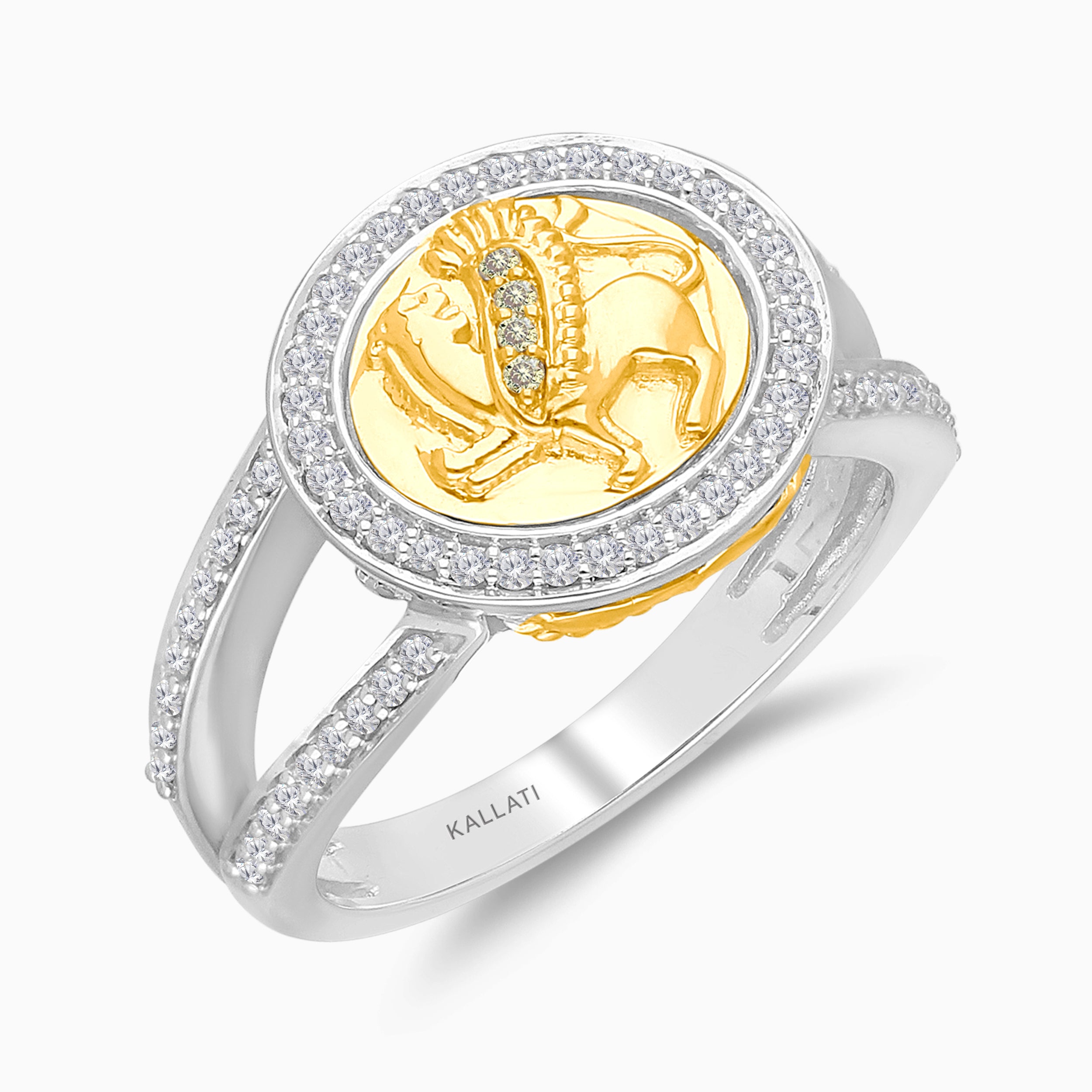 Pave Diamond Griffiness Ring