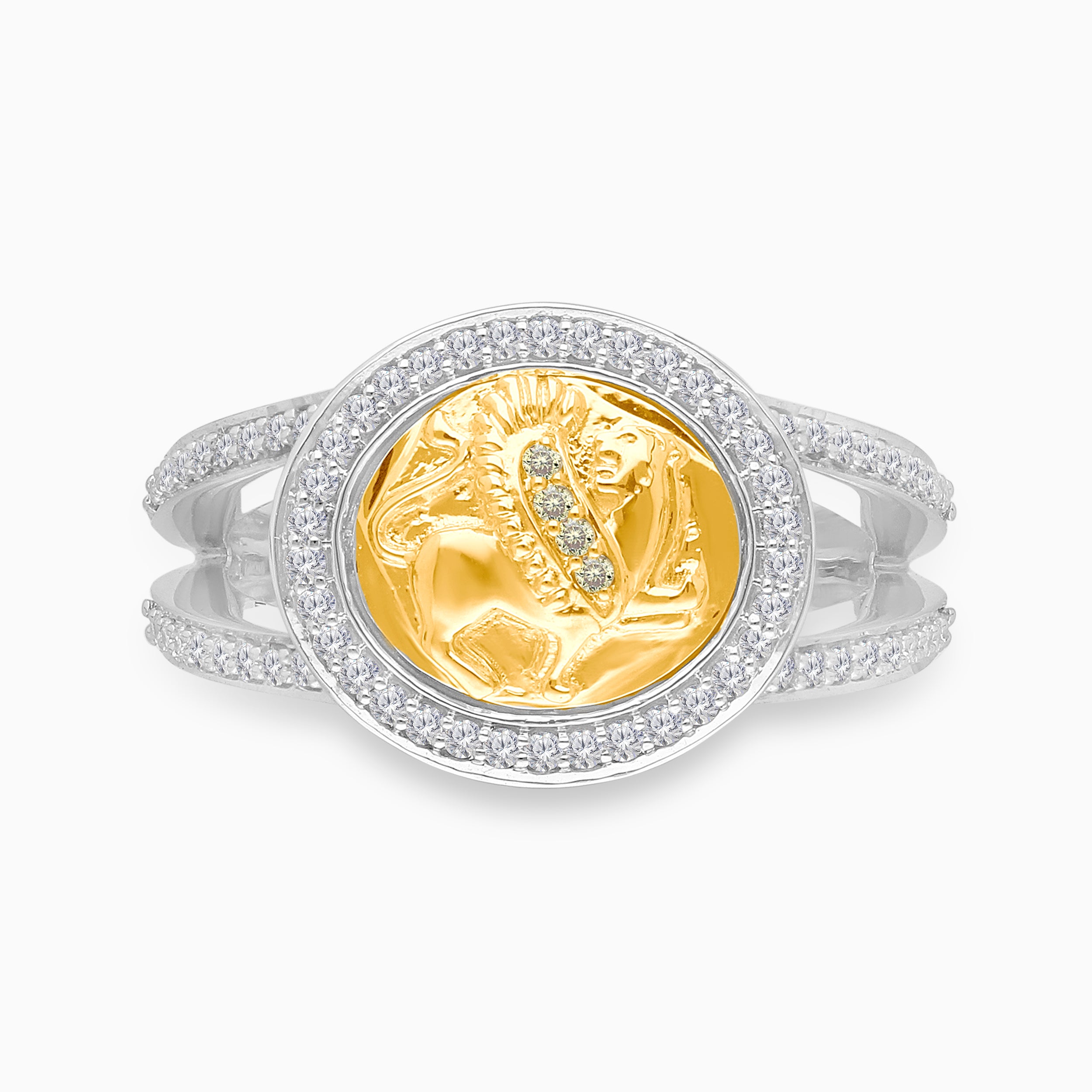 Pave Diamond Griffiness Ring