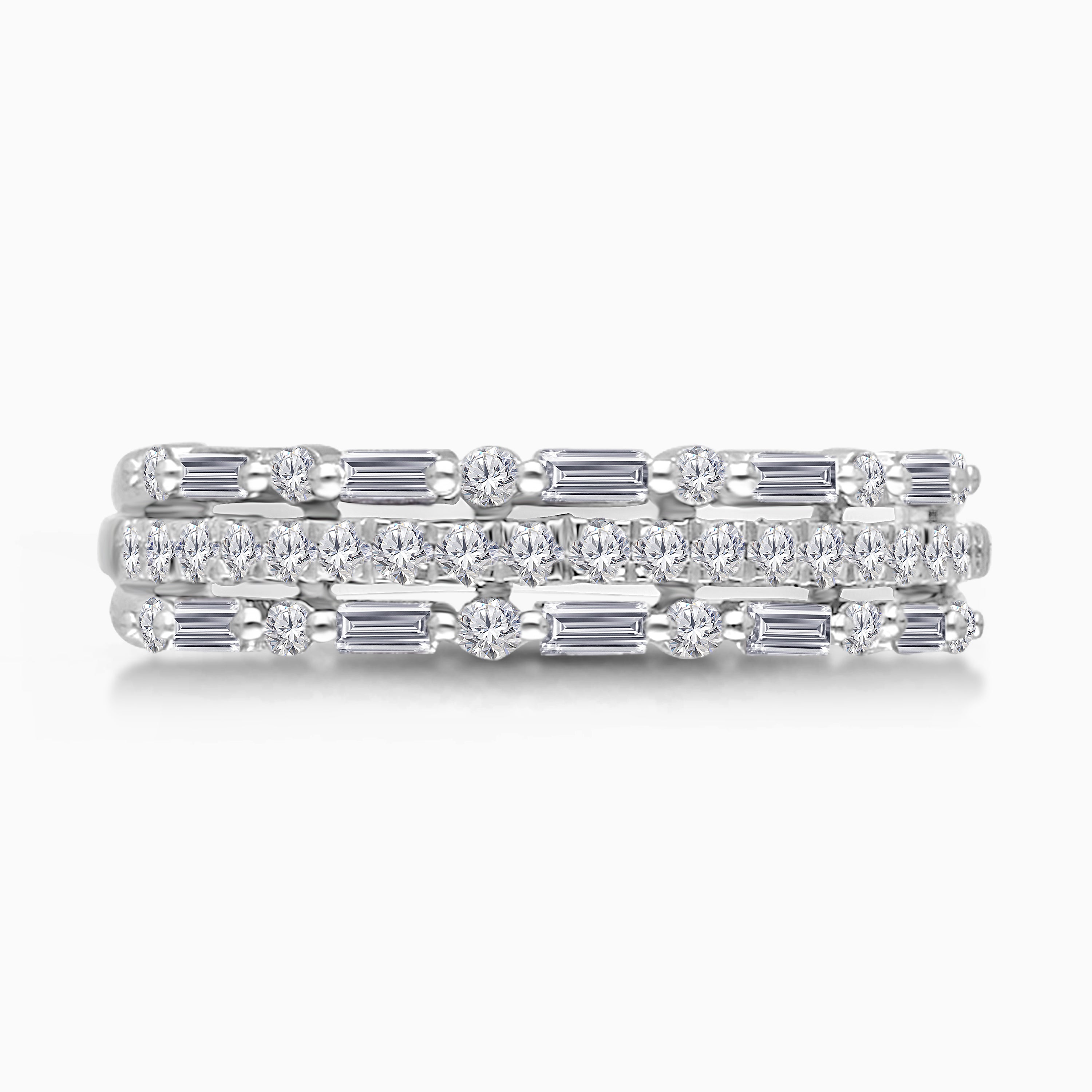 Radiant Row Diamond Band