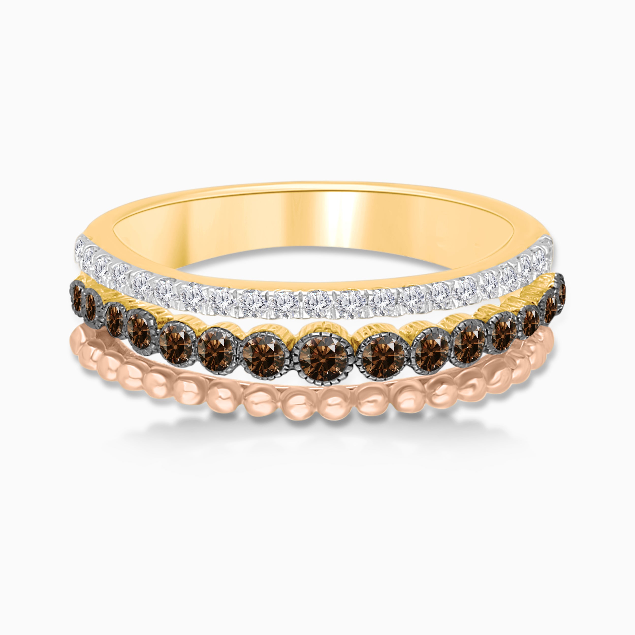 Neapolitan Diamond Band