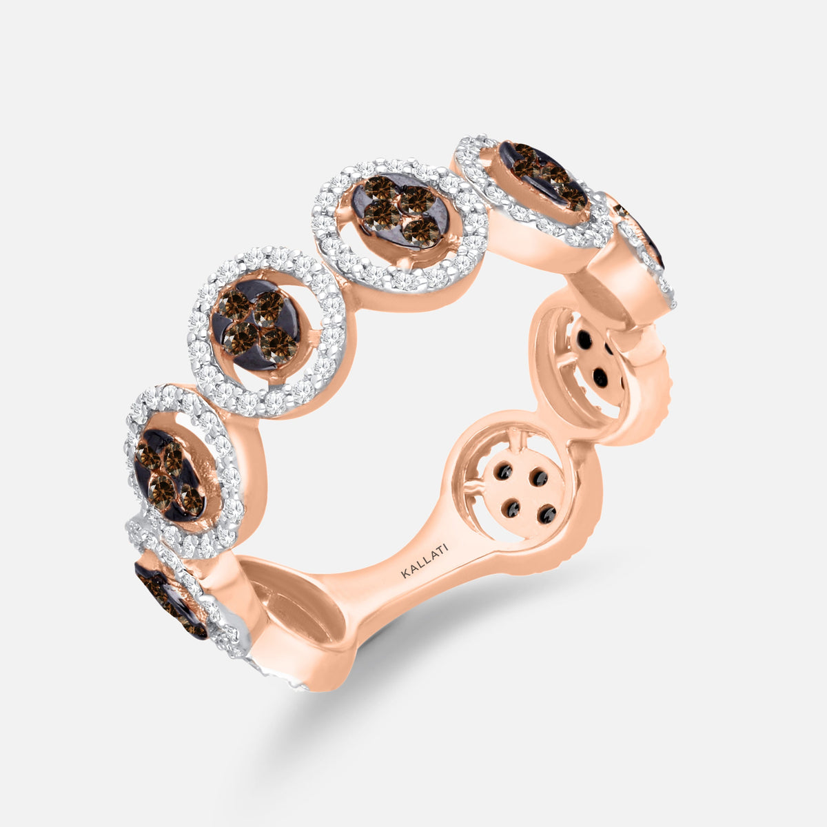 Coco & White Diamond Clover Band Coco Diamonds