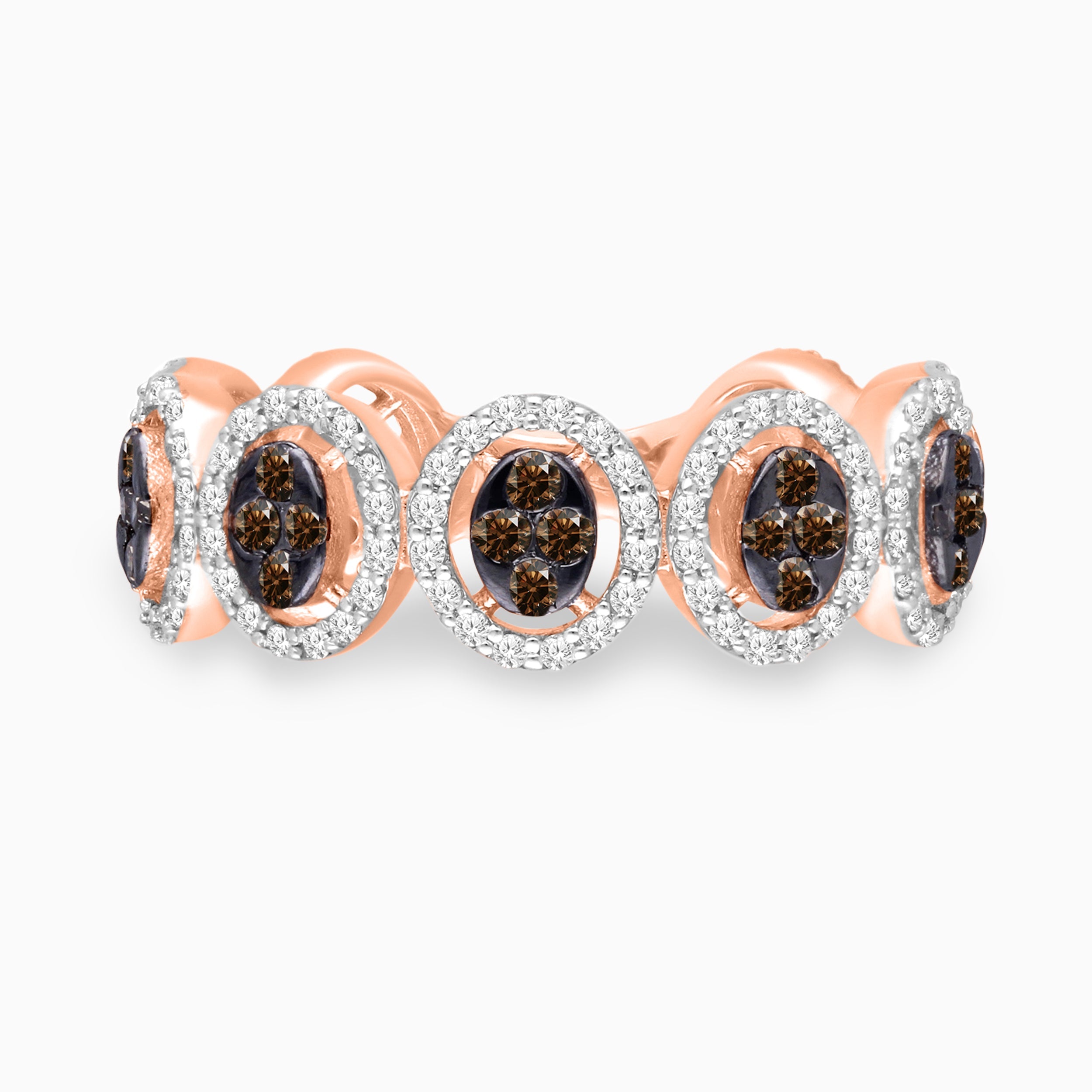 Coco & White Diamond Clover Band
