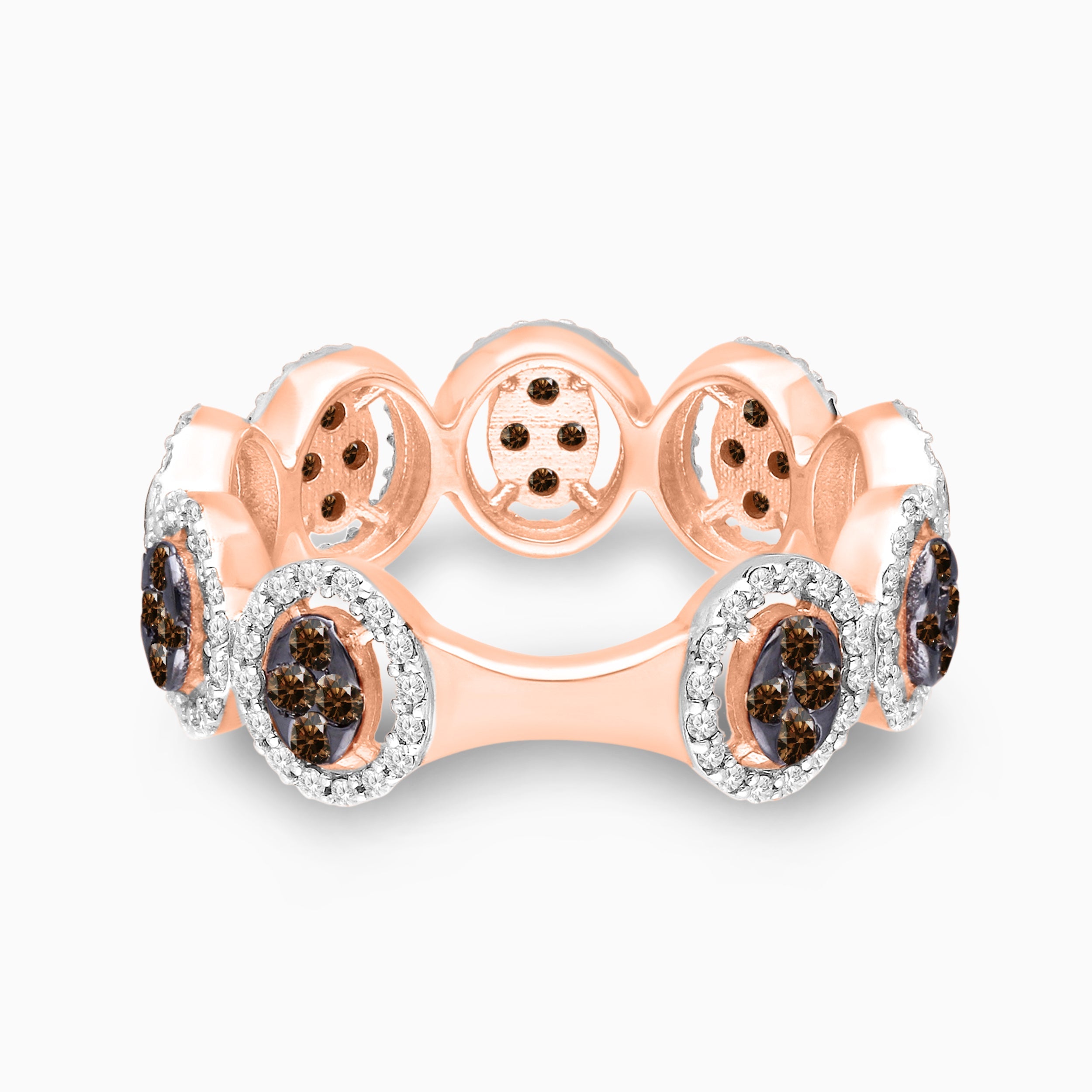 Coco & White Diamond Clover Band