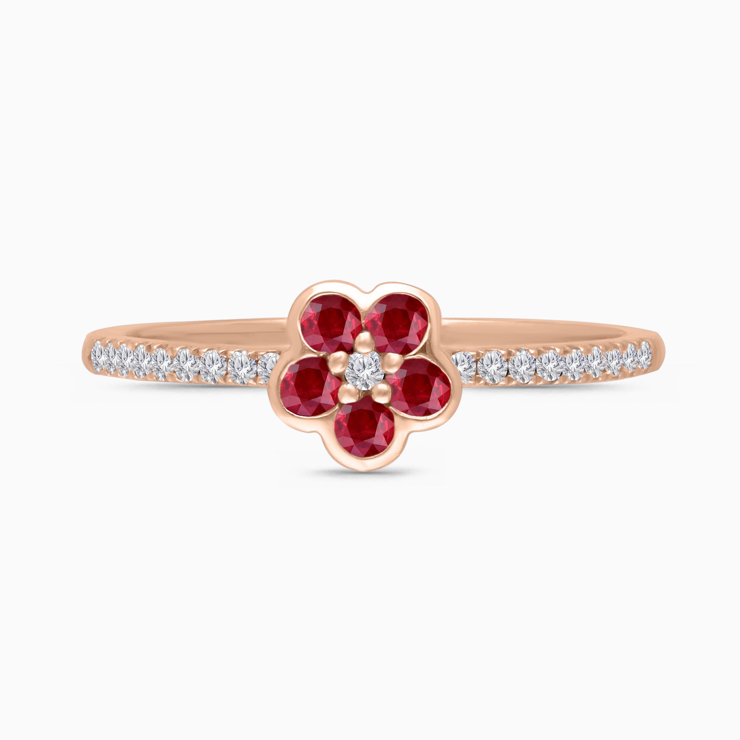 Baby Daisy Ruby Ring RUBY