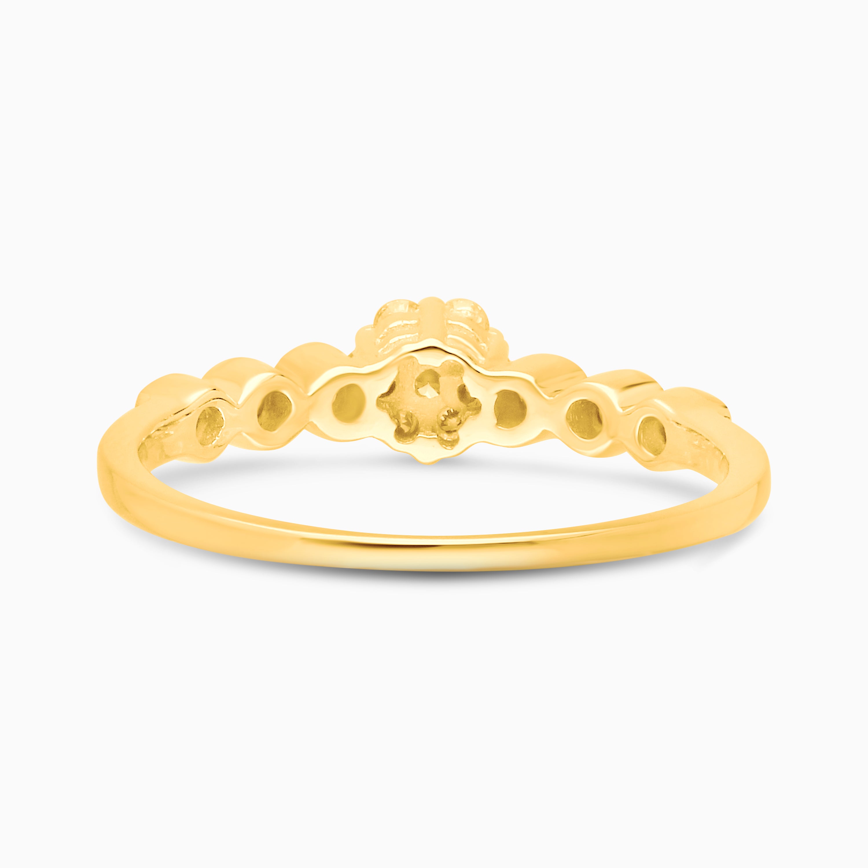 Cluster Bubbles Yellow Diamond Ring