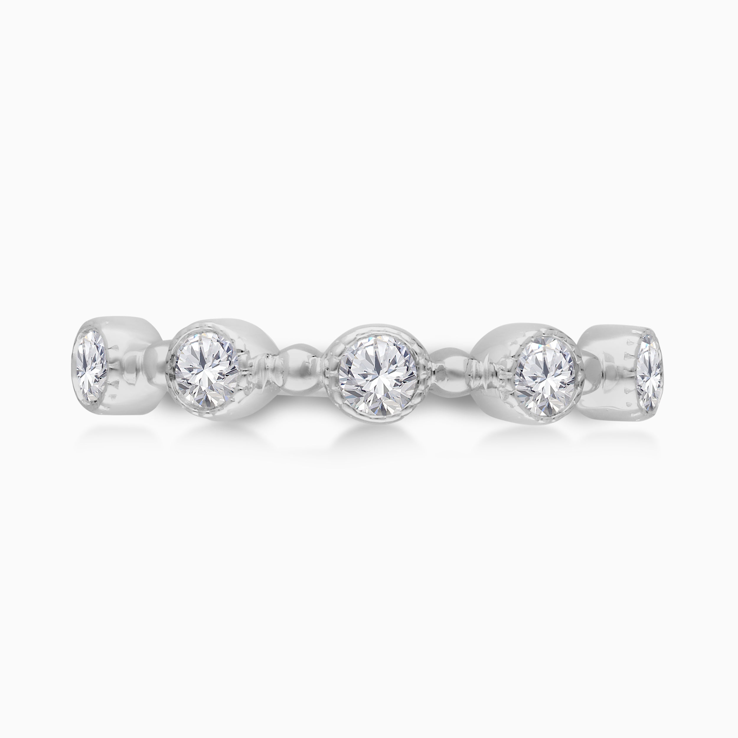 Bubble Diamond Stacking Ring