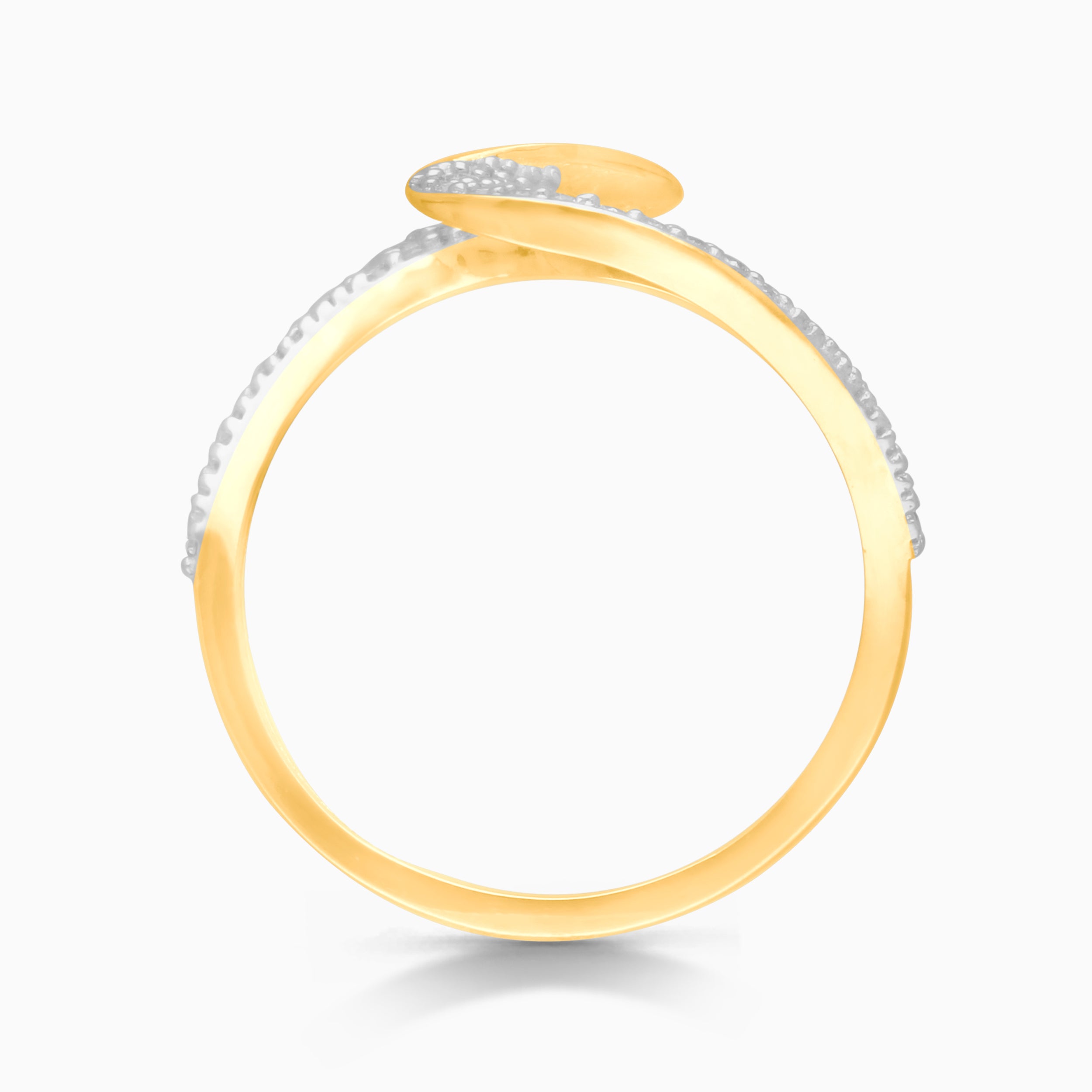 Pave Diamond Wave Ring