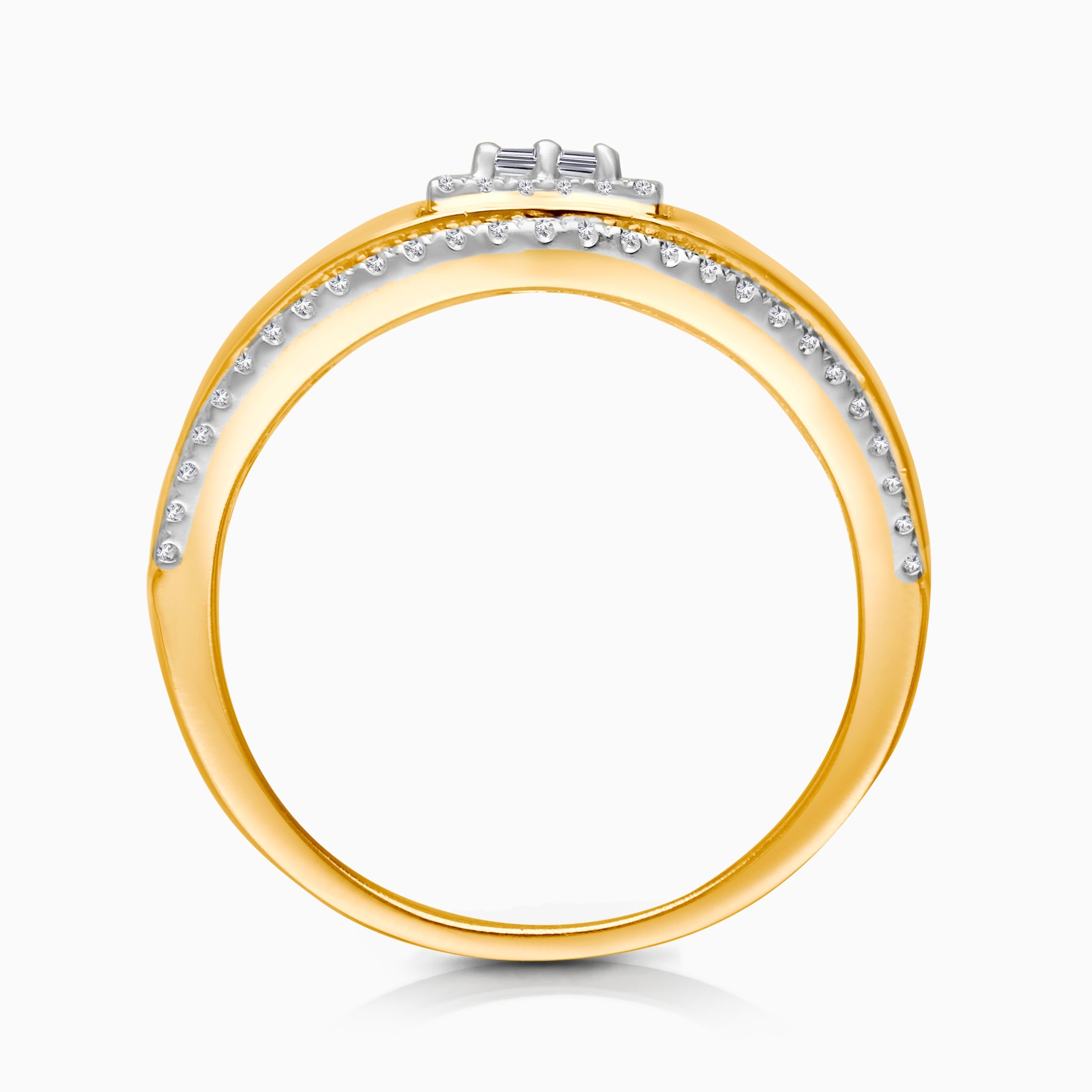 Diamond Shield Ring
