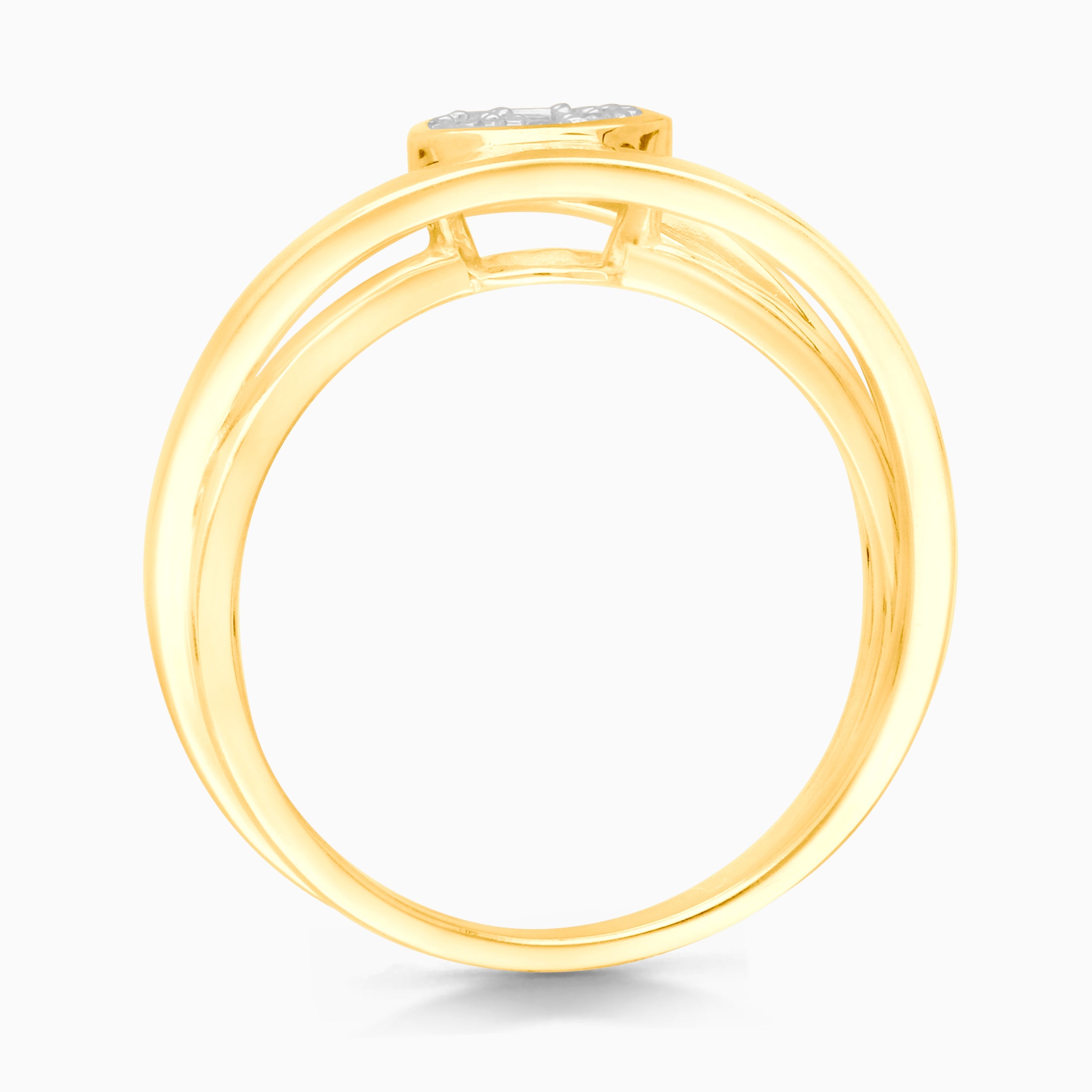 Yellow Gold Diamond Bold Gold Ring (Images pending) BOLD GOLD