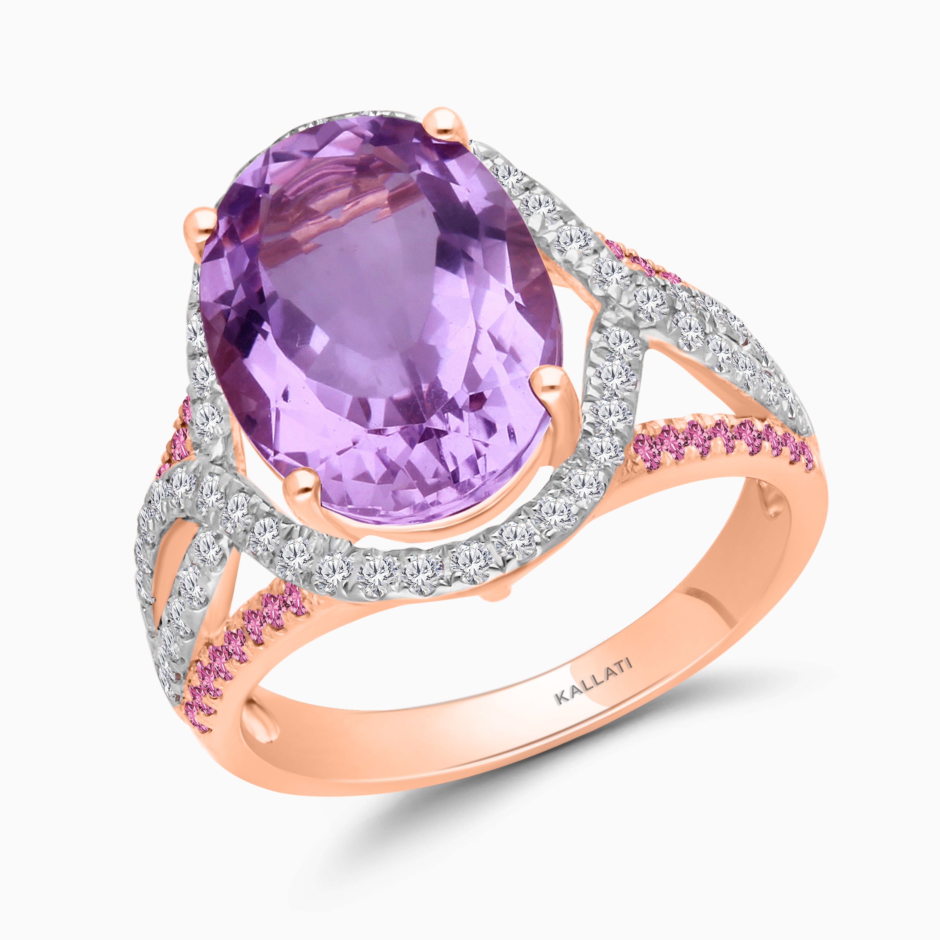 Lilac Veil Ring