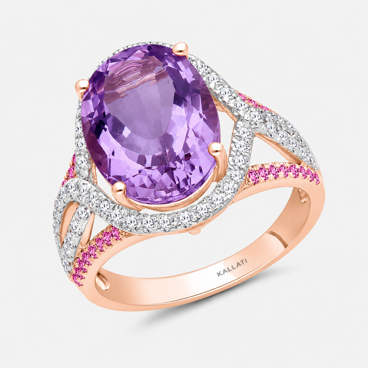 Lilac Veil Ring Amethyst
