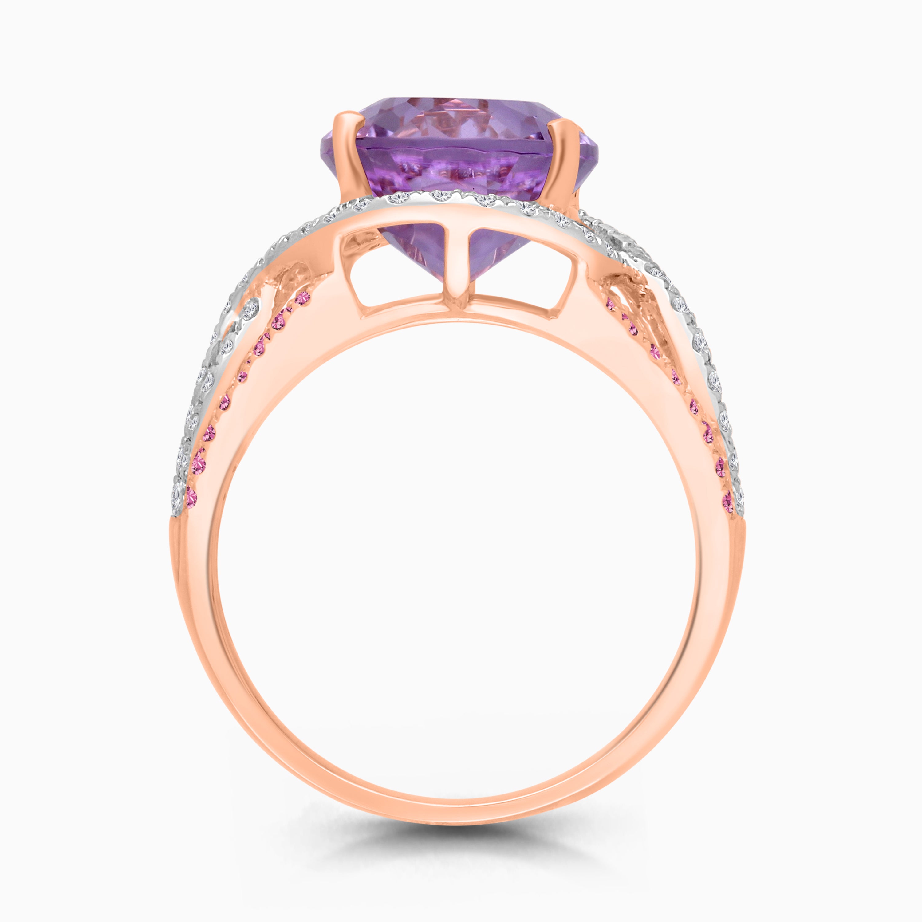 Lilac Veil Ring