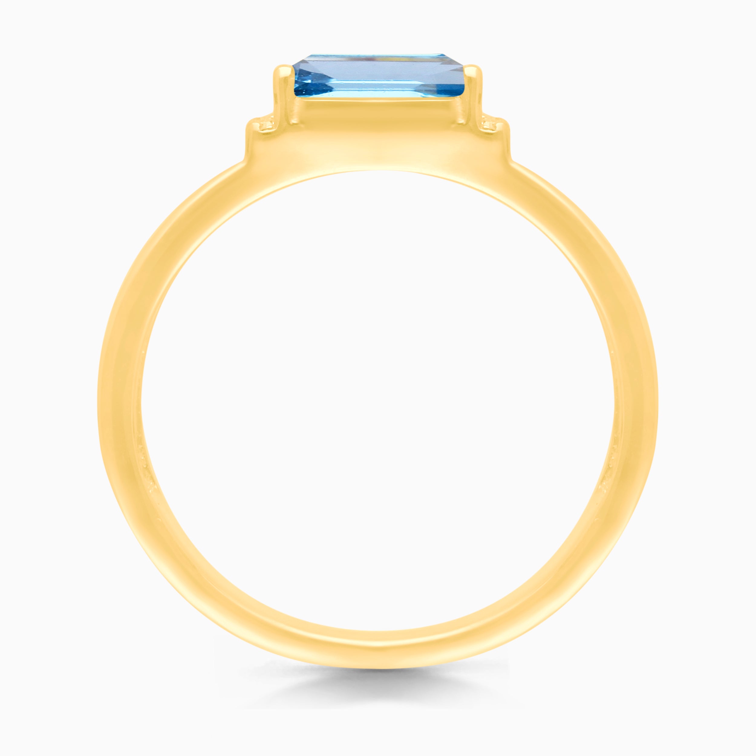 Bold & Blue Multi Stack Topaz Ring