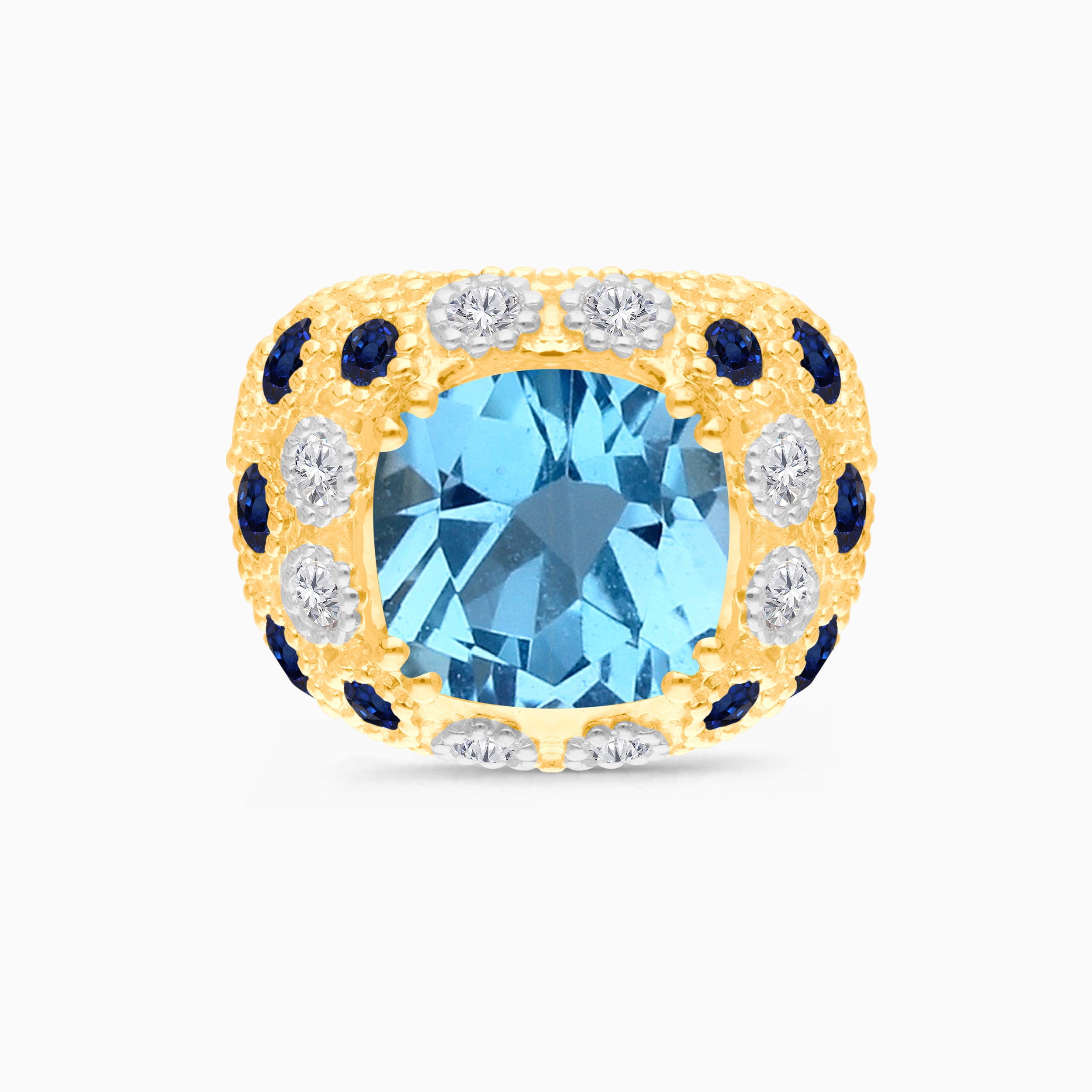 Royalty Blue Topaz Ring