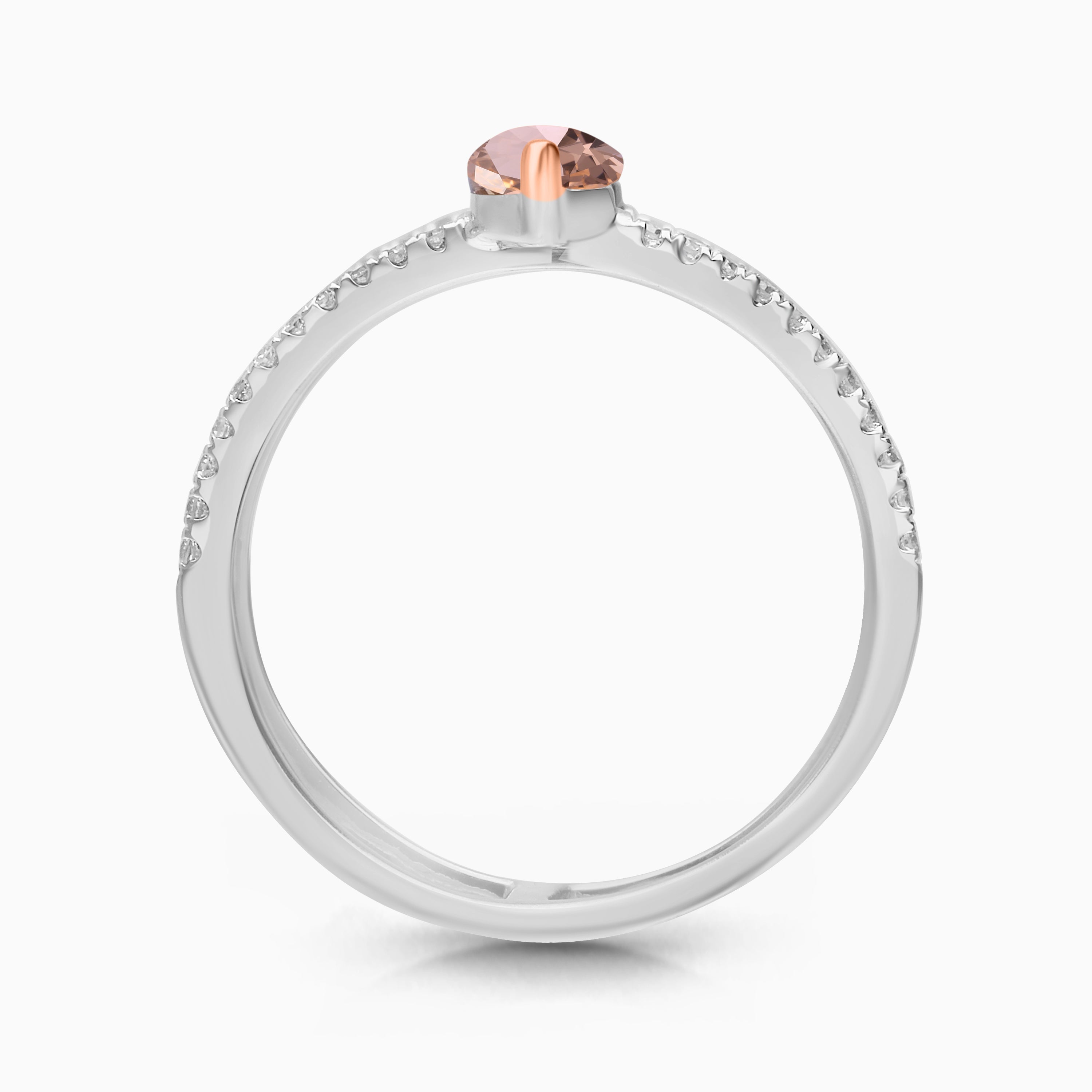 Tear Drop Morganite Fashion Ring