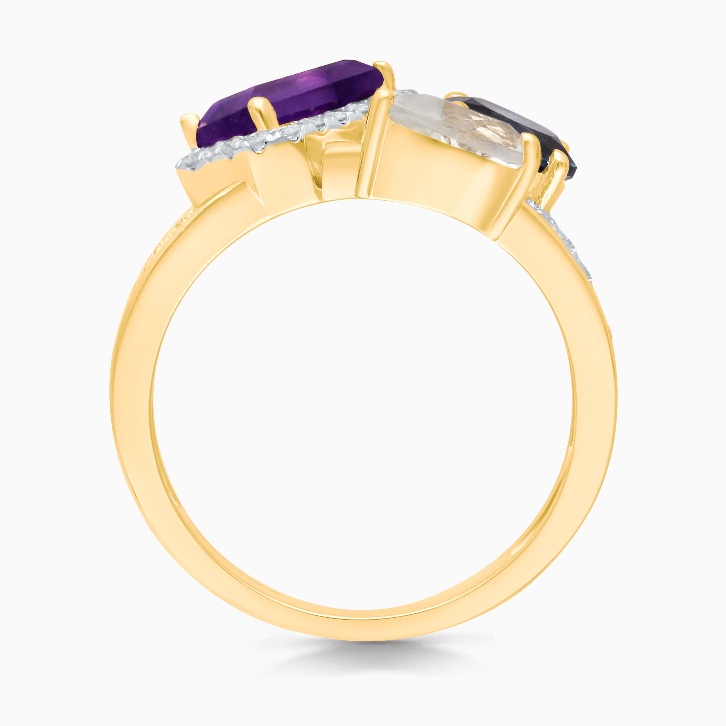 Carnival Color Gemstone Ring