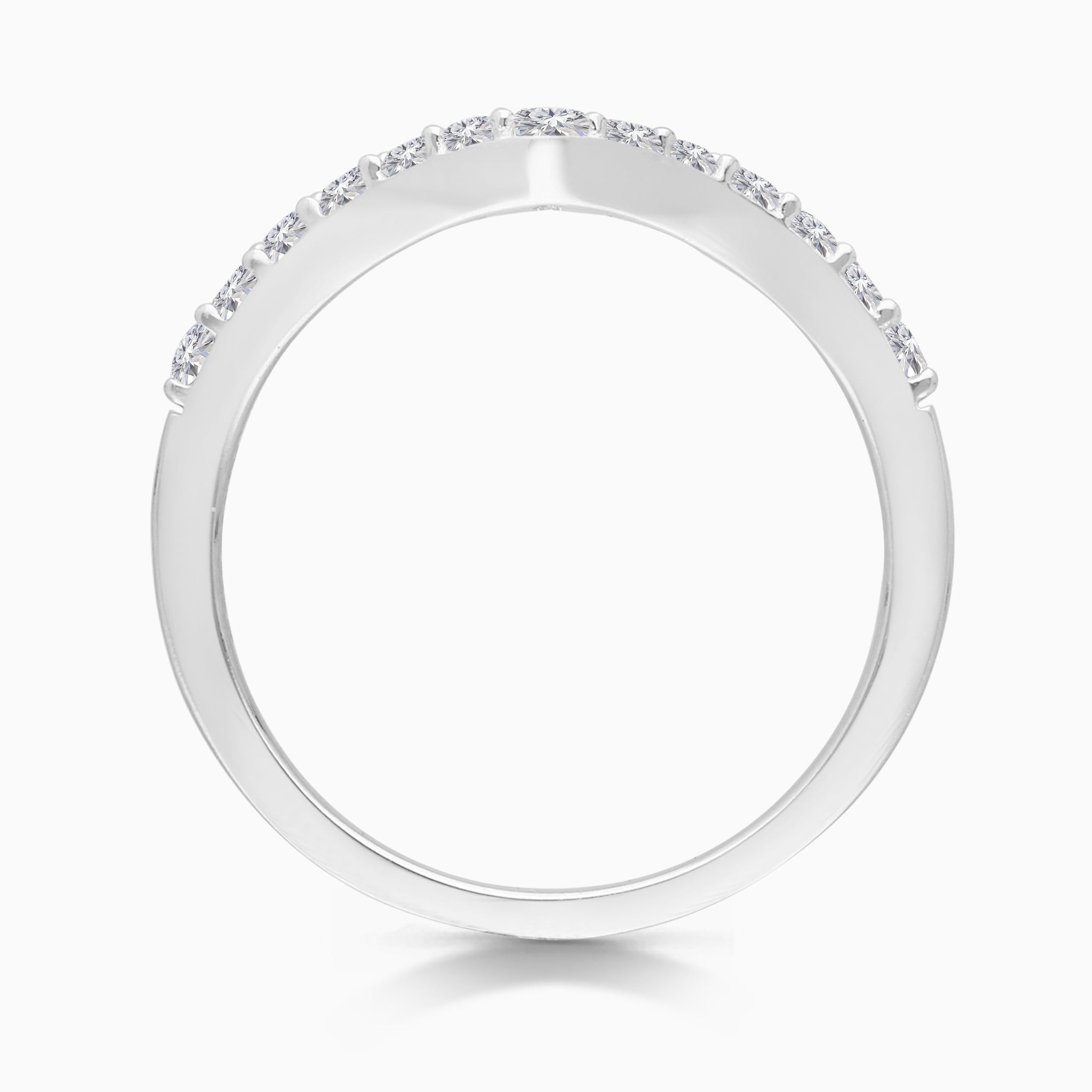 Diamond Wave Ring