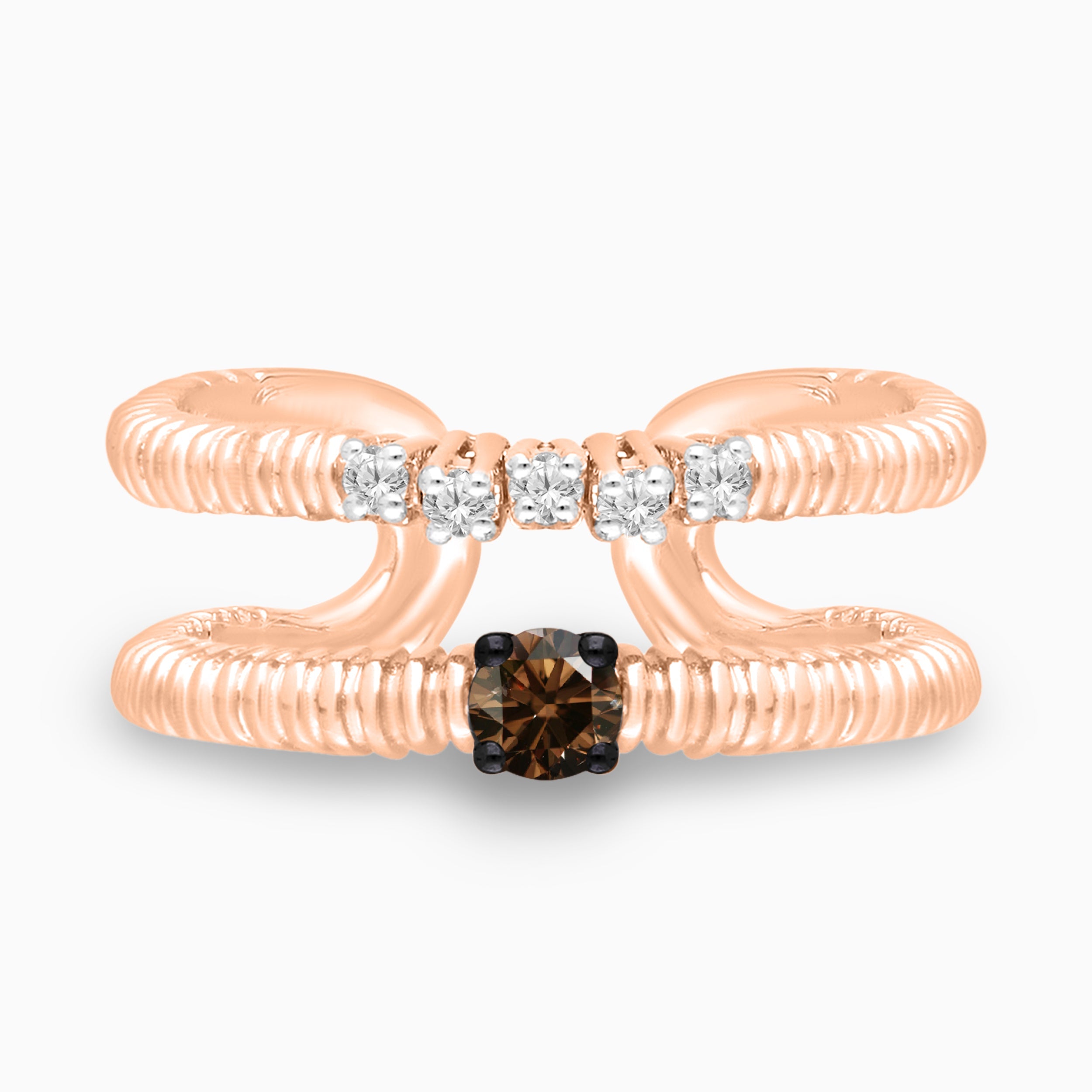 The Full Stack Coco & White Diamond Ring