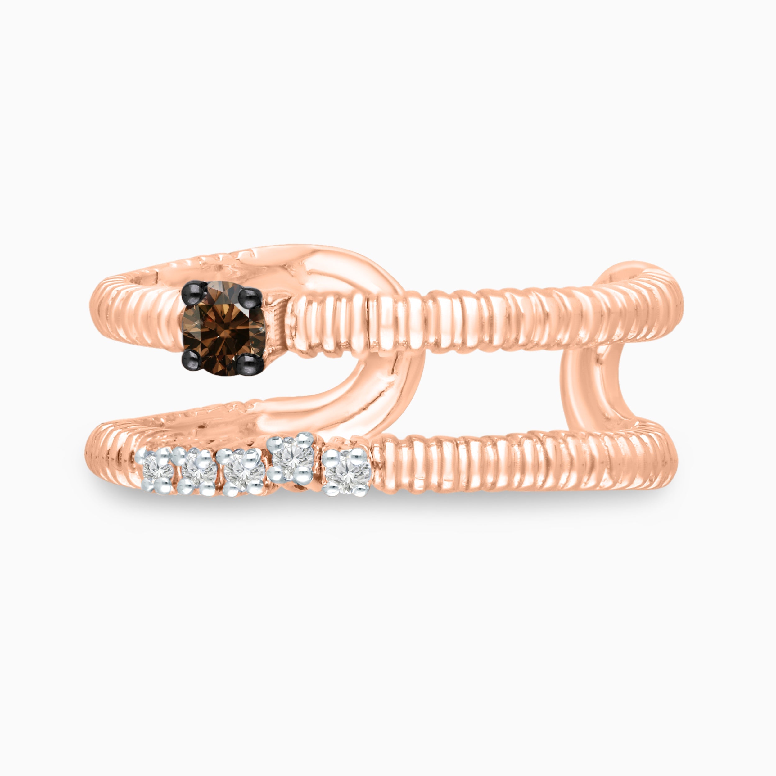 The Full Stack Coco & White Diamond Ring