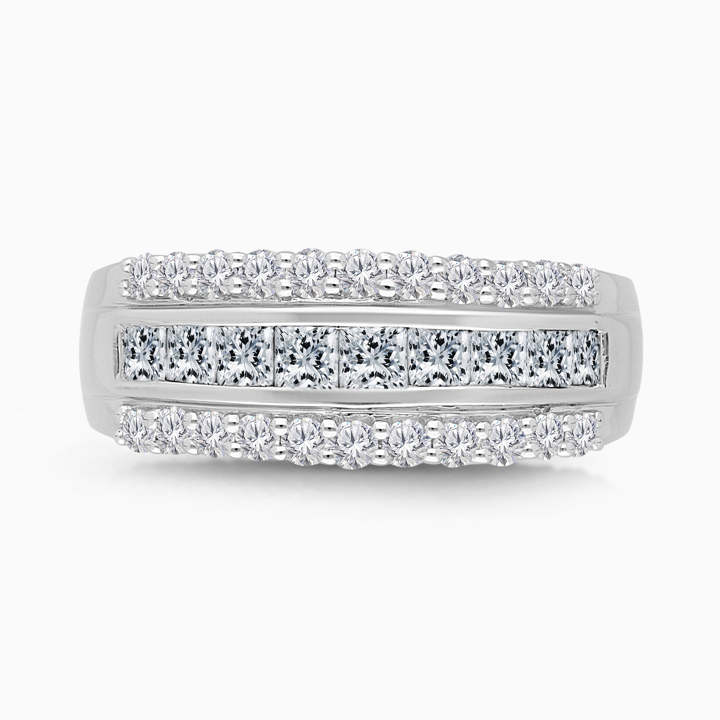 1.5 CTW White Gold Legendary Diamond Band