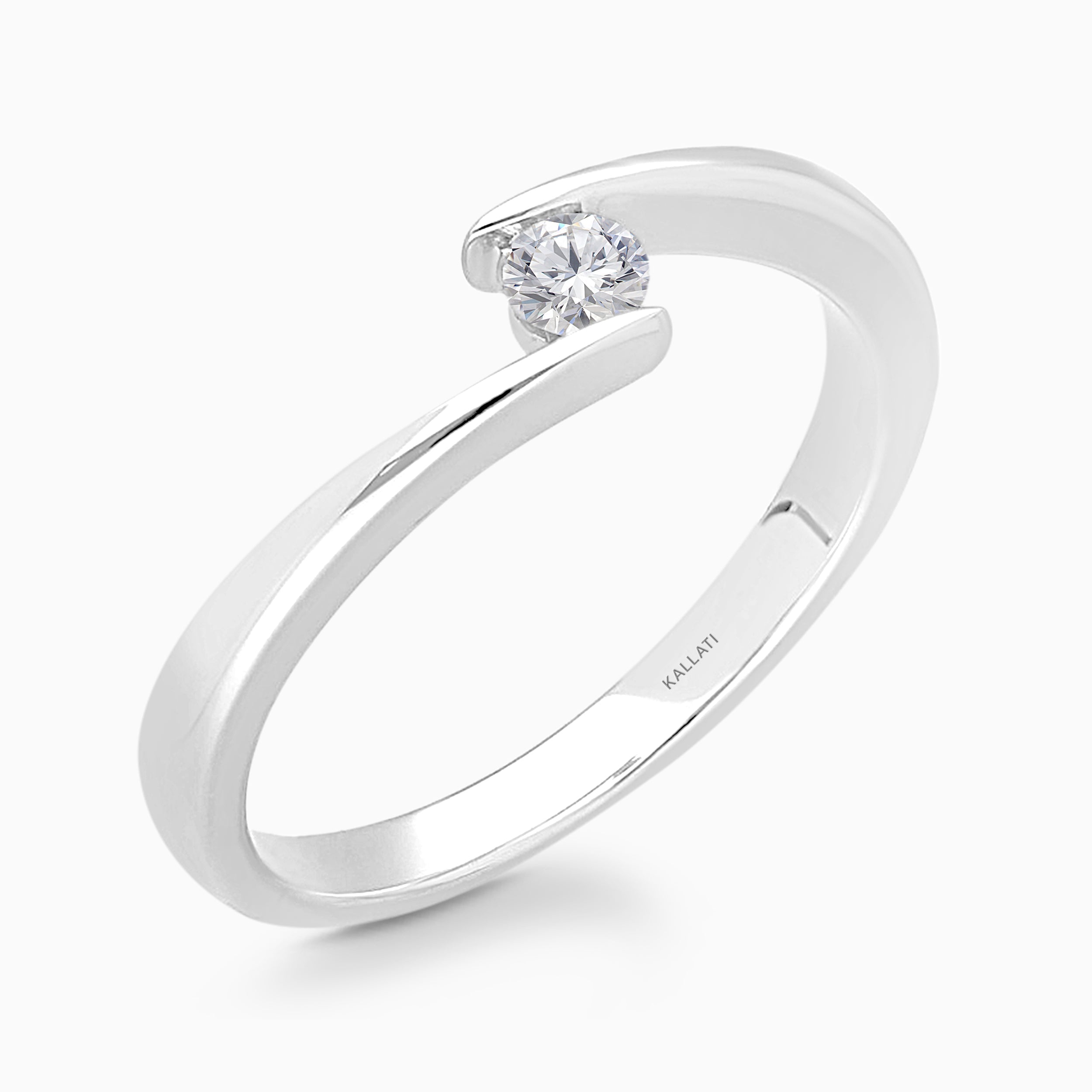 Diamond Tension Ring