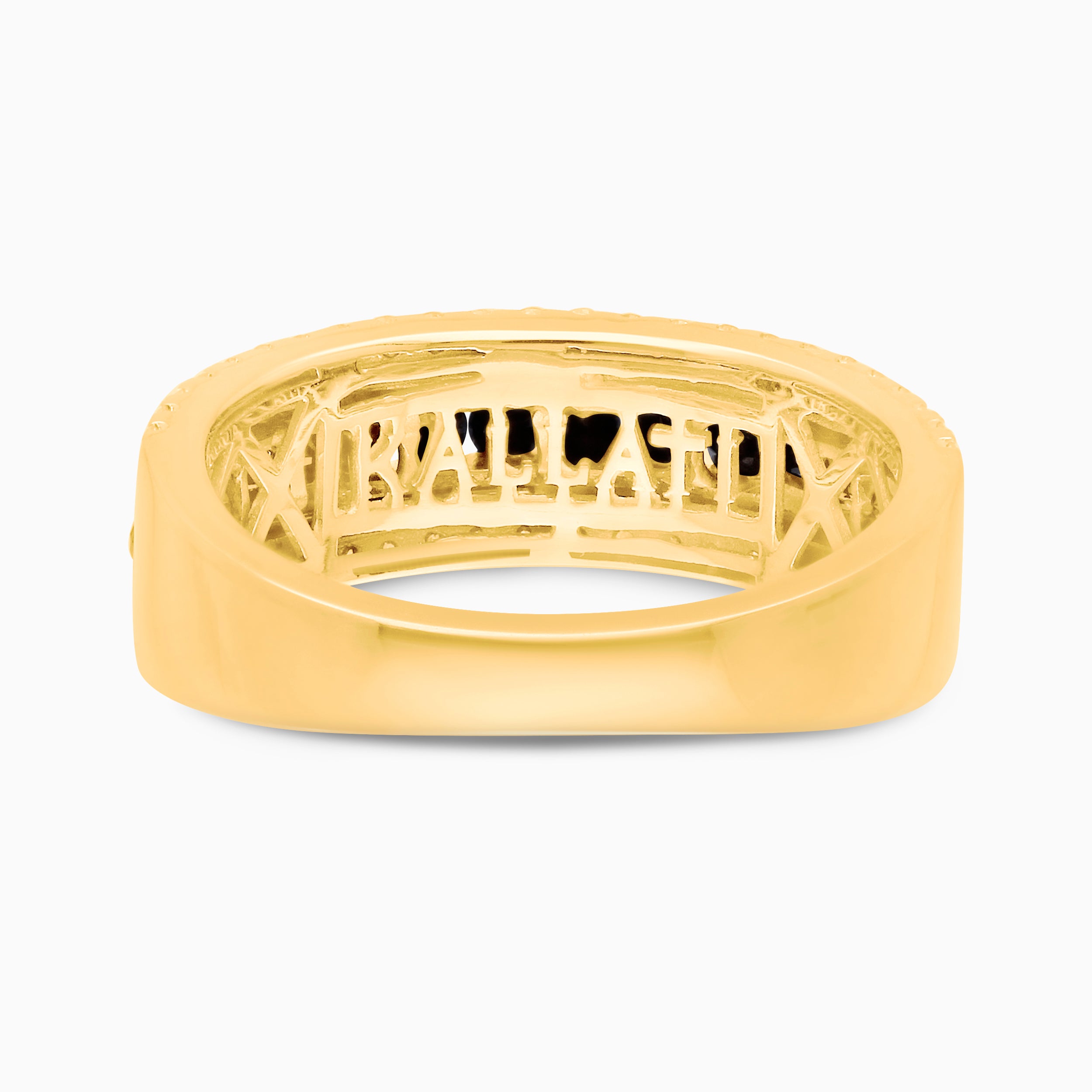 Rows Of Diamonds Men's Ring