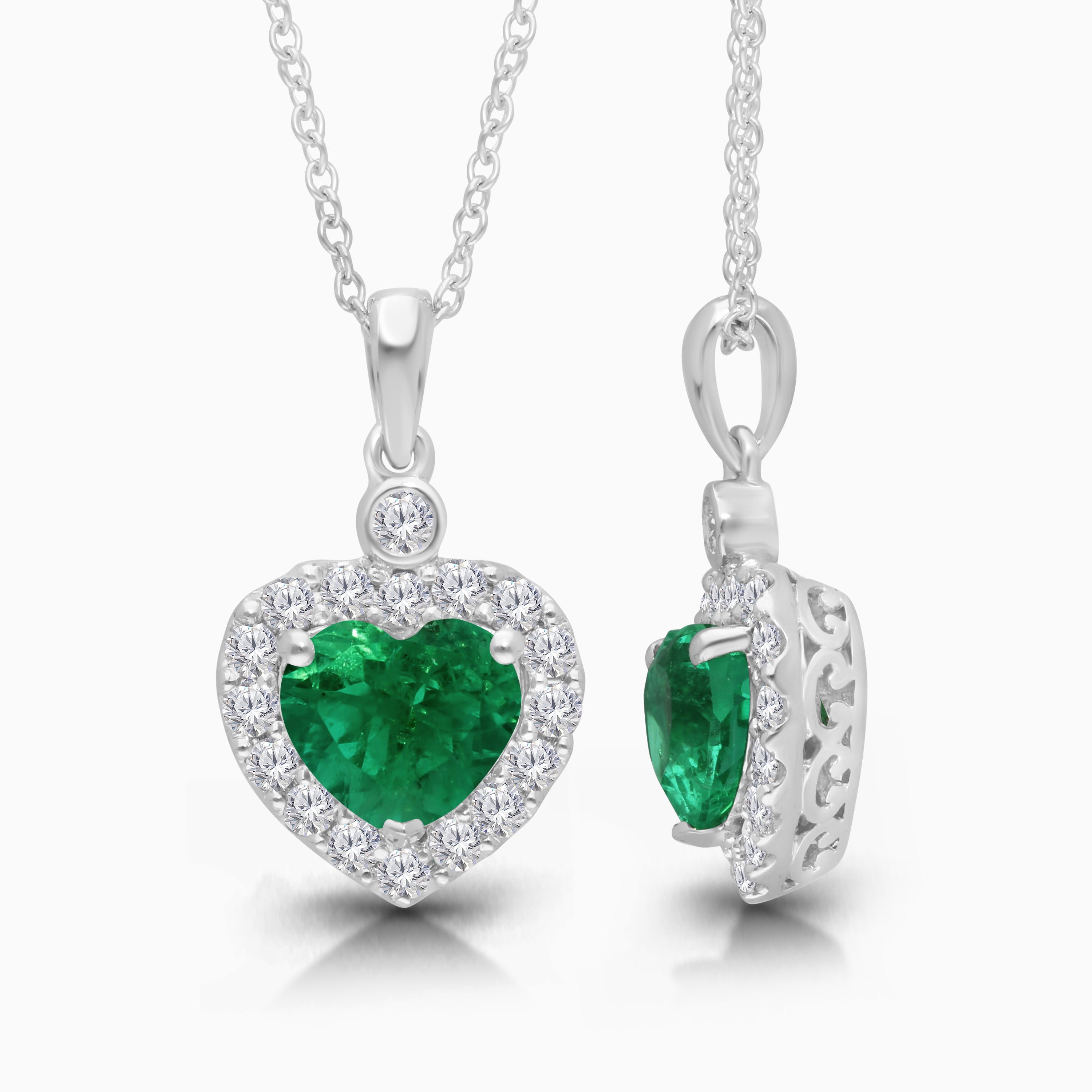 Earth Love Colombian Emerald Necklace