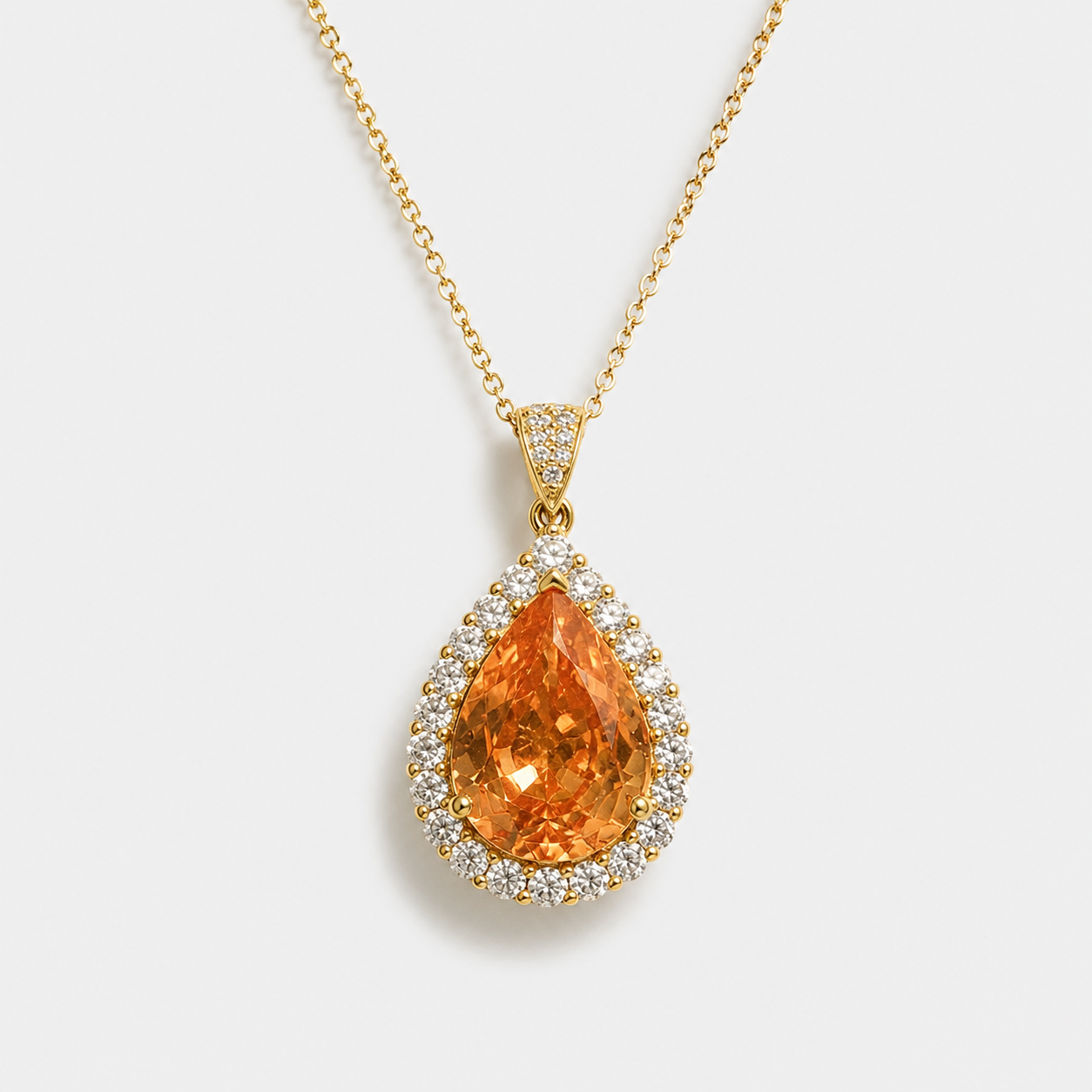 Certified Sunset Non-Heat Necklace