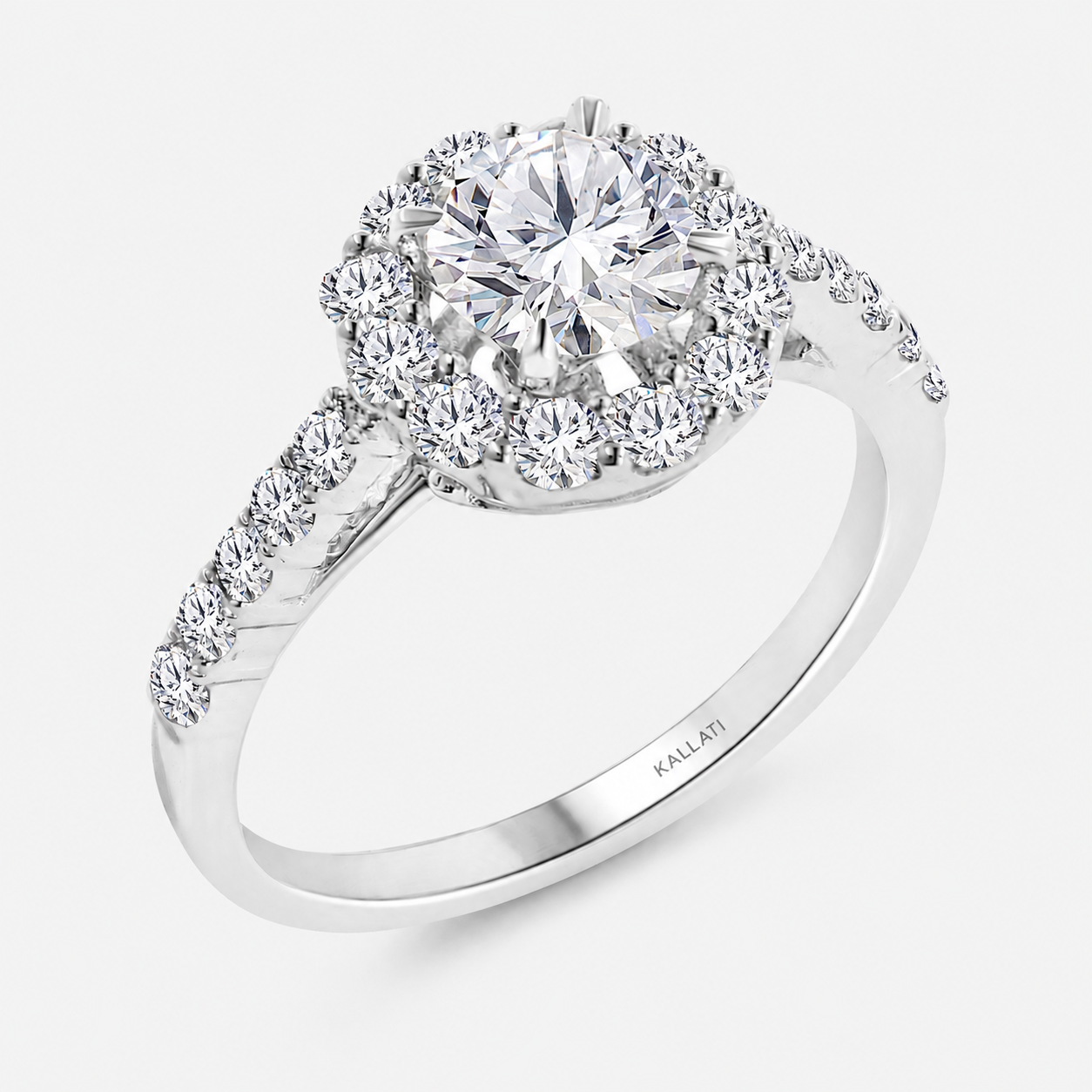 Halo de Lumière Diamond Ring Bespoke