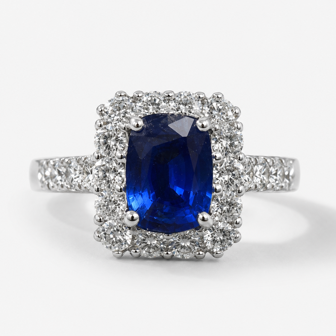 Deep Sea Ceylon Sapphire Ring