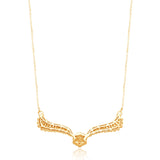 Yellow Gold Diamonds Griffiness Necklace