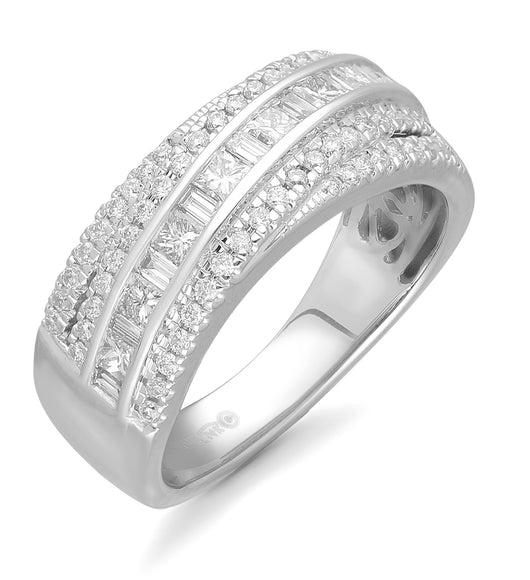 White Gold Diamond Legendary Ring