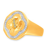 Yellow Gold Yellow Diamond Griffiness Ring