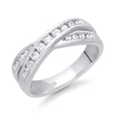 White Gold Diamond Eternal Ring