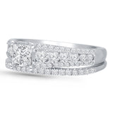 Kallati Eternal Diamond Engagment Ring in 14K White Gold