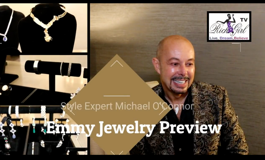 Style Expert Michael O’Connor talks about the Jewelry for the Prime Time 2017 Emmy Awards