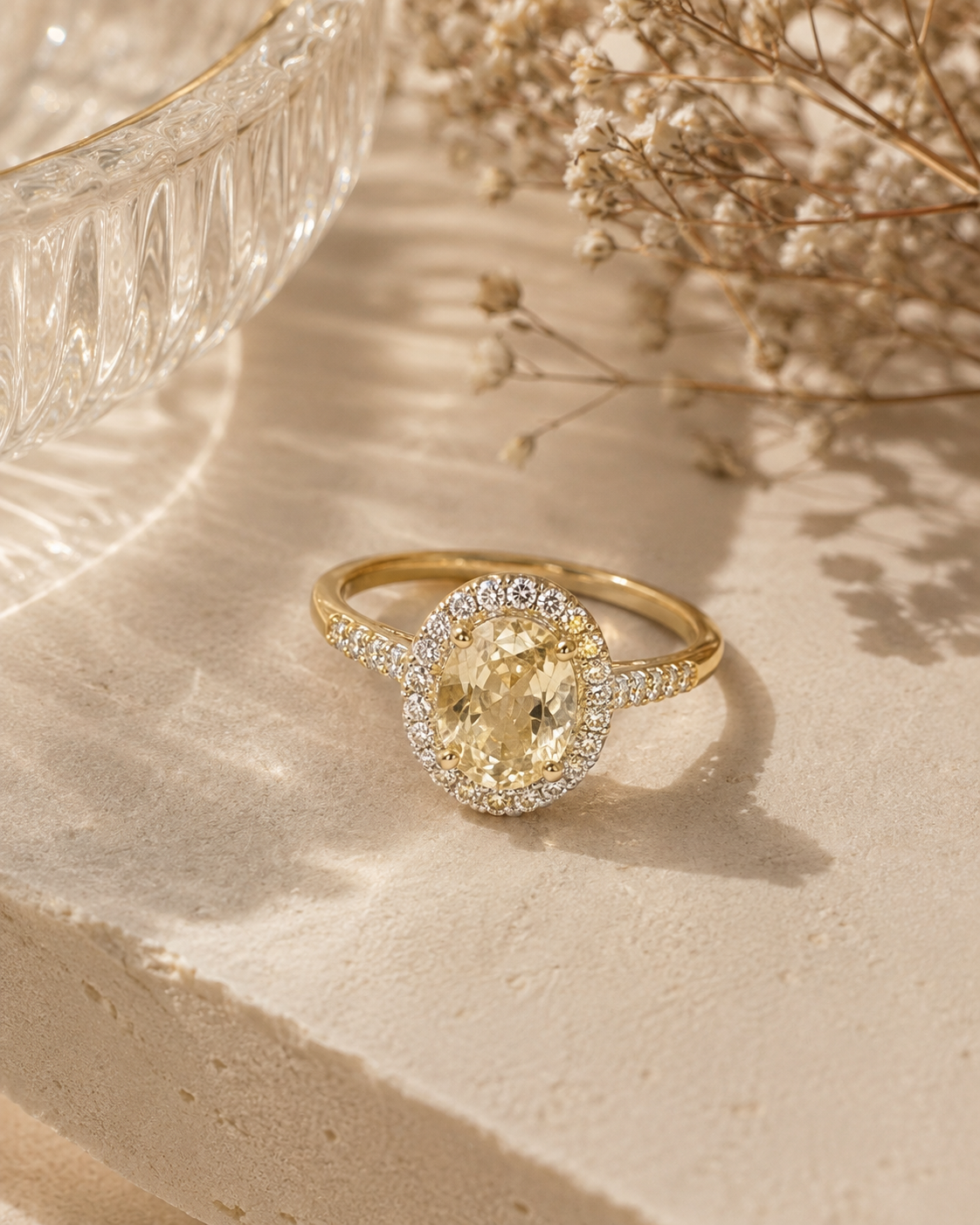 Certified Ivory Oasis Non-Heat Ring