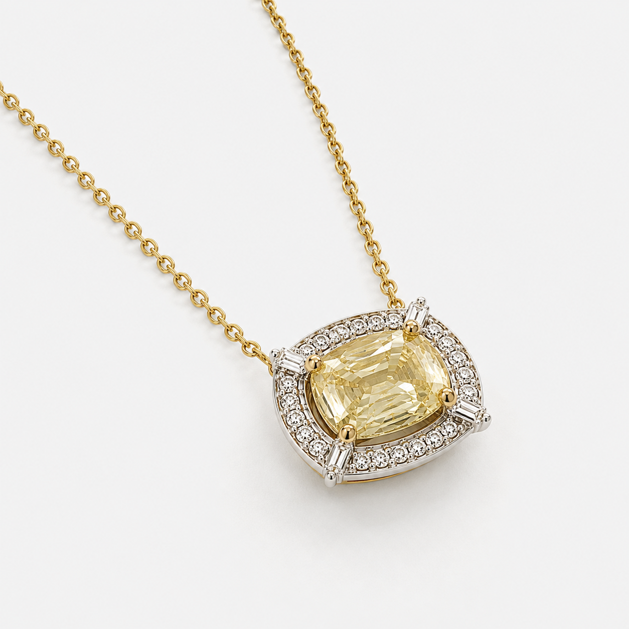 Certified Glistening Ivory Non Heat Necklace