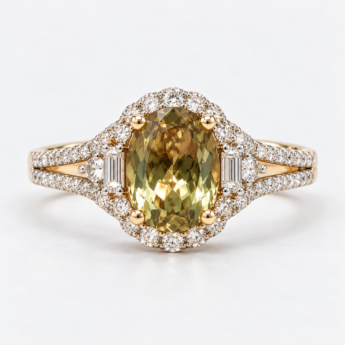 Diamond Valleys Csarite & Diamond Ring